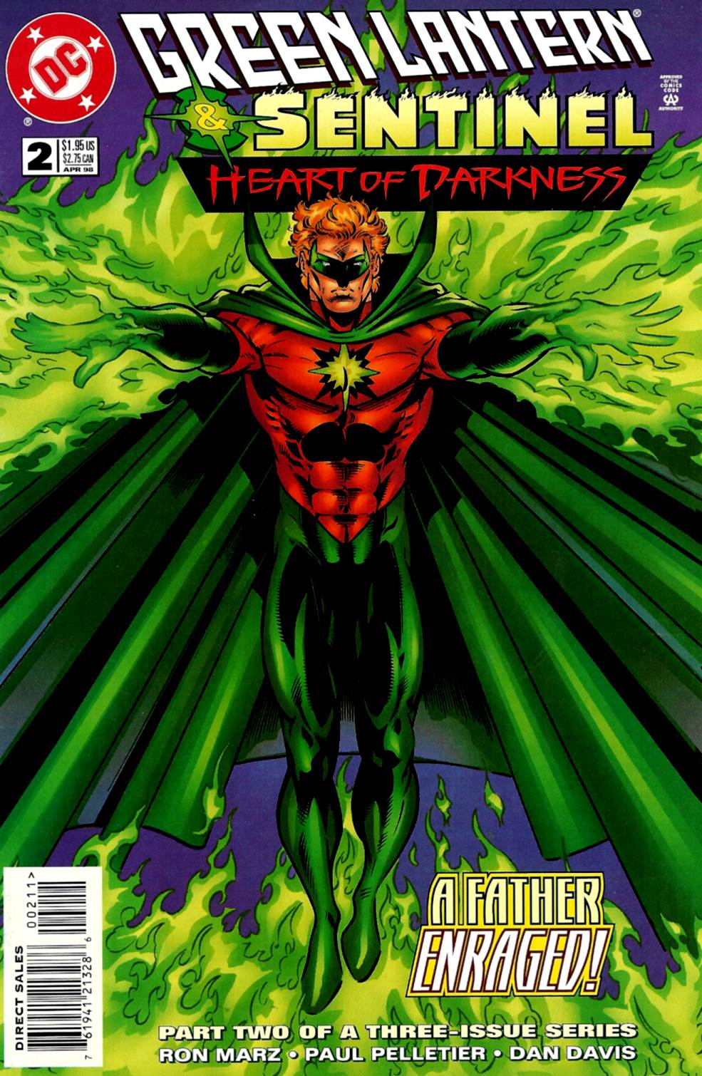 Read online Green Lantern/Sentinel: Heart of Darkness comic -  Issue #2 - 1