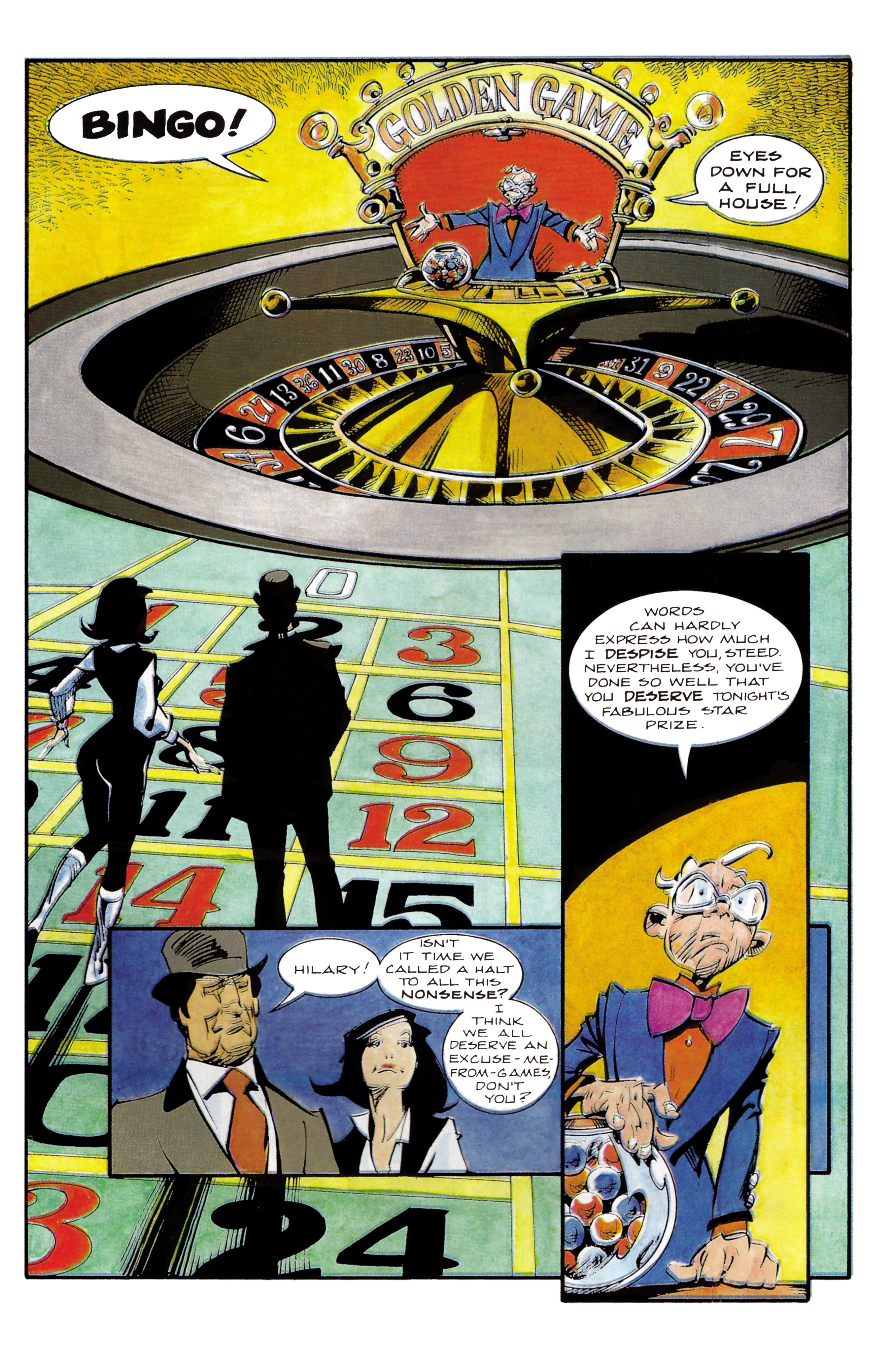 Read online Steed & Mrs. Peel: Golden Game comic -  Issue # Full - 87