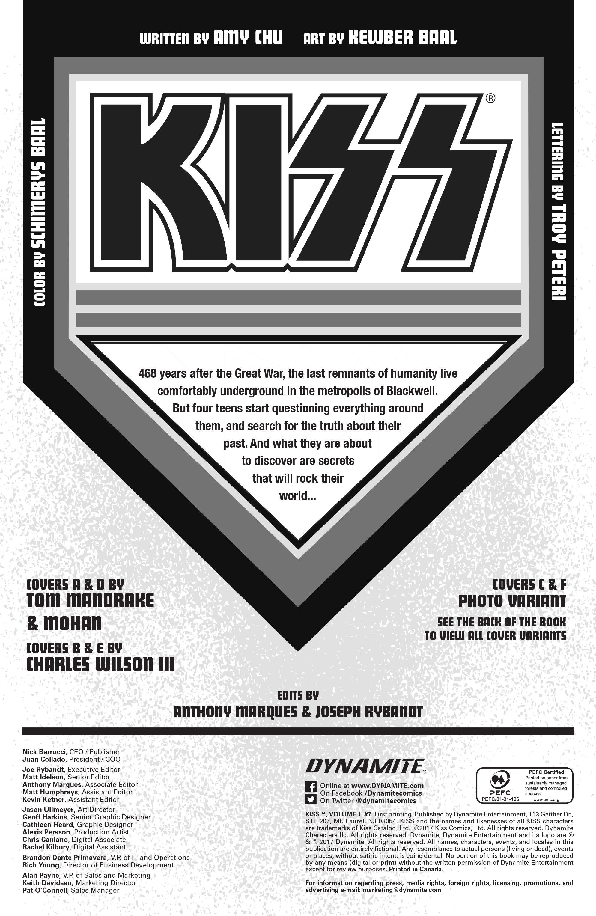Read online KISS comic -  Issue #7 - 4