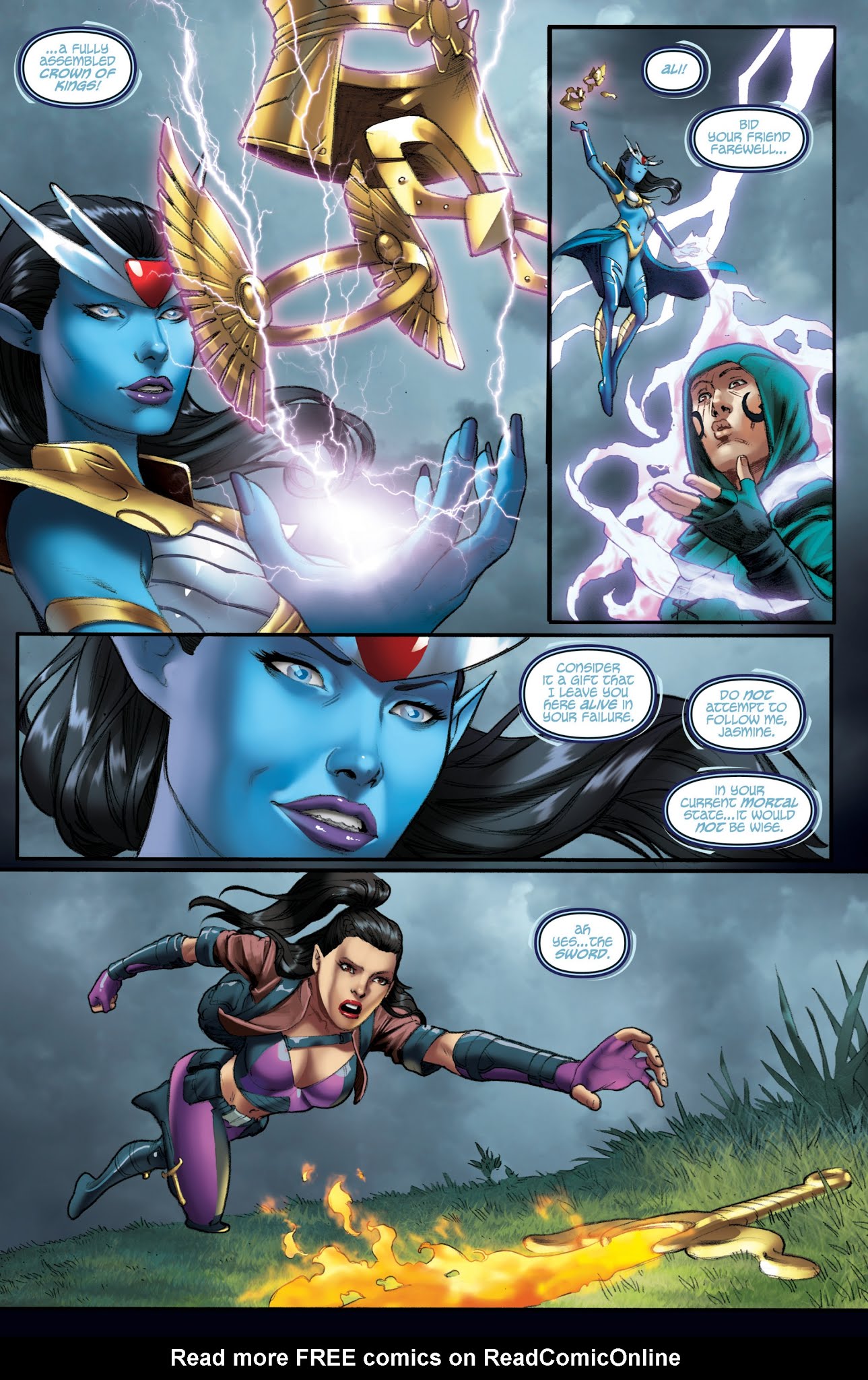 Read online Jasmine: Crown of Kings comic -  Issue #4 - 7