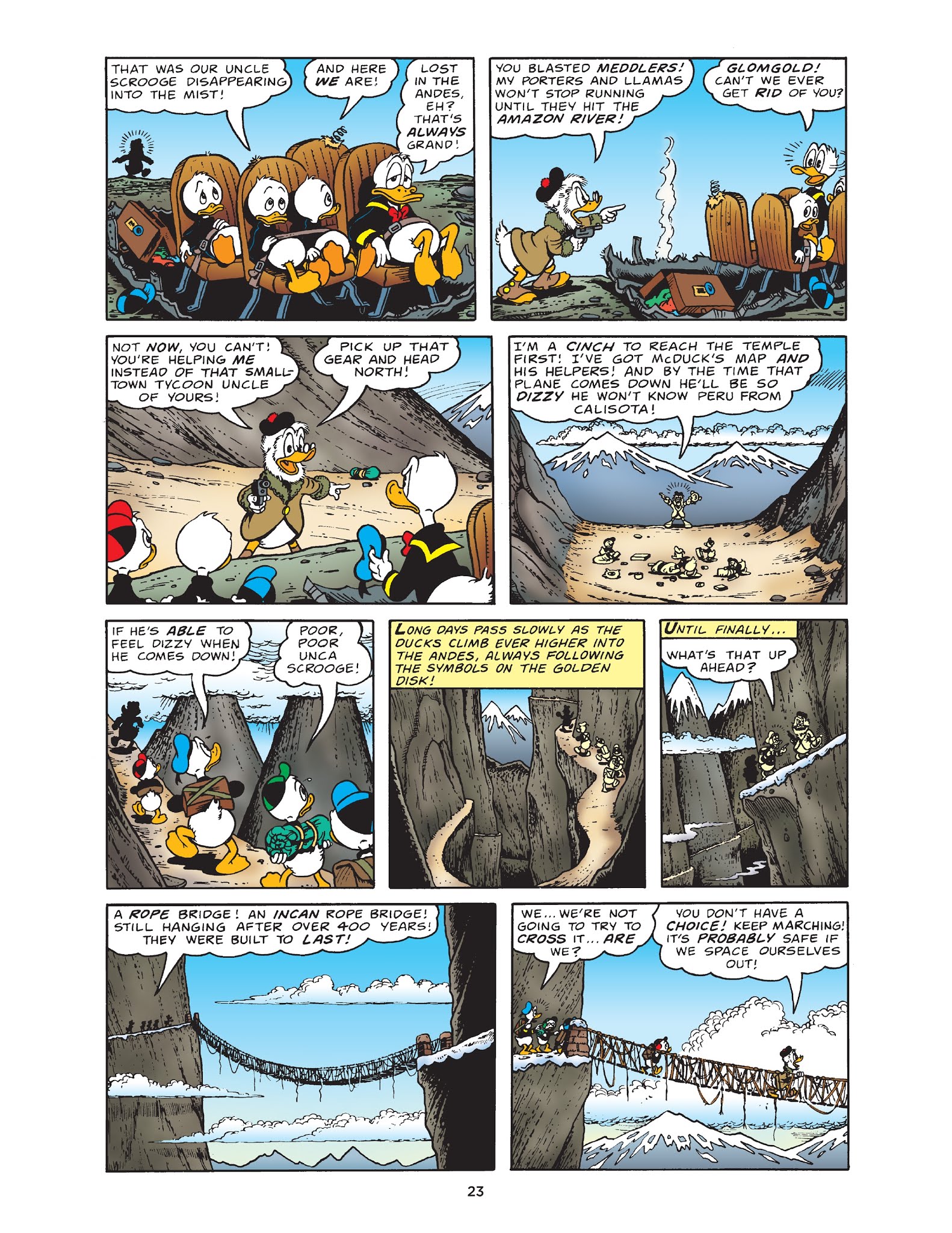 Read online Walt Disney Uncle Scrooge and Donald Duck: The Don Rosa Library comic -  Issue # TPB 1 (Part 1) - 24