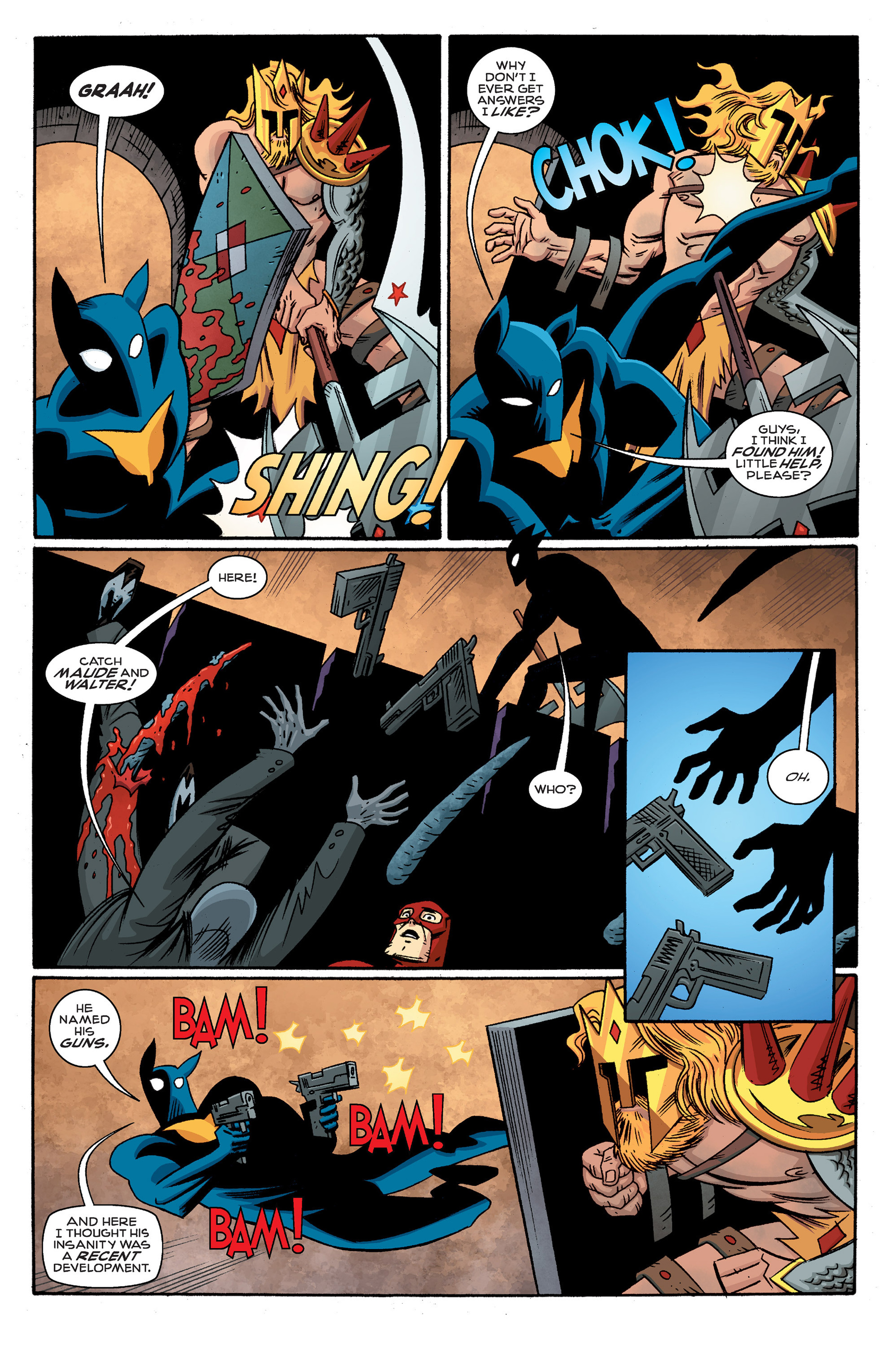 Read online The Fox comic -  Issue #4 - 7