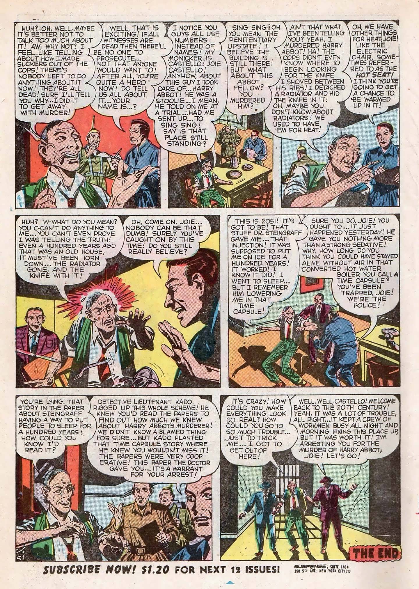 Read online Suspense comic -  Issue #10 - 15