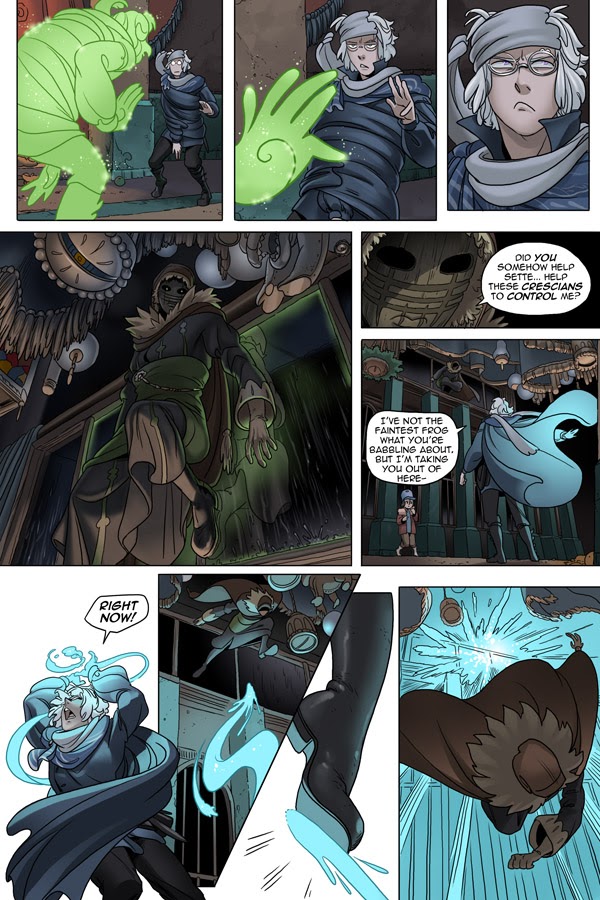 Read online Unsounded comic -  Issue #15 - 122