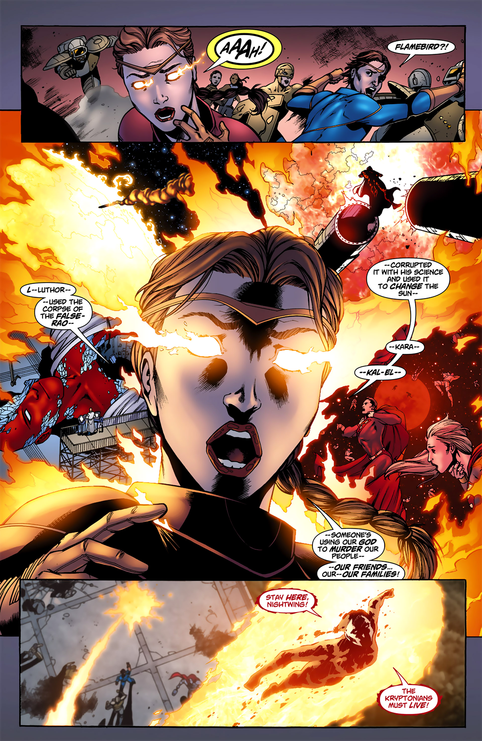 Read online Superman: War of the Supermen comic -  Issue #3 - 6