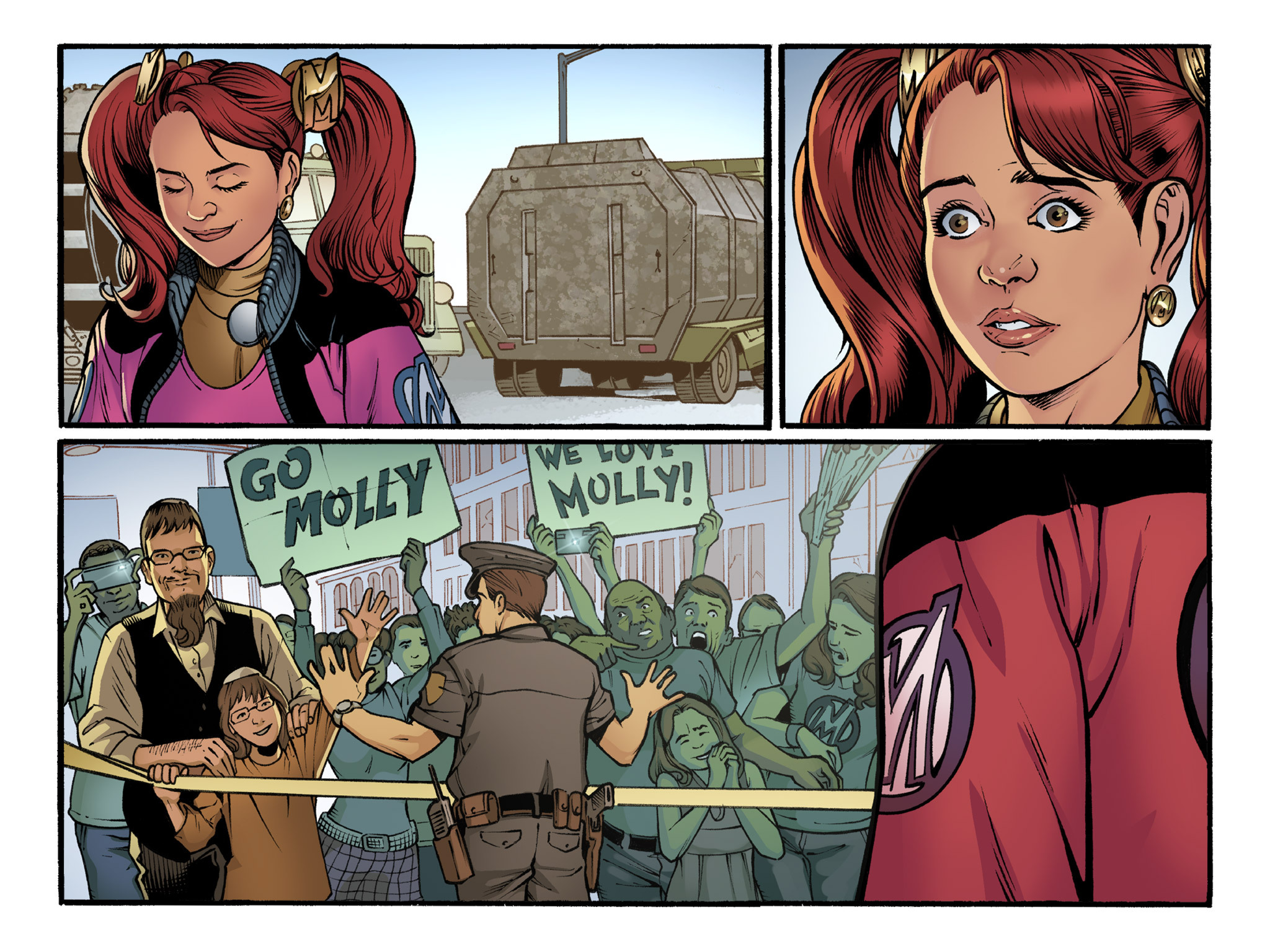 Read online Molly Danger: Digital comic -  Issue #2 - 19