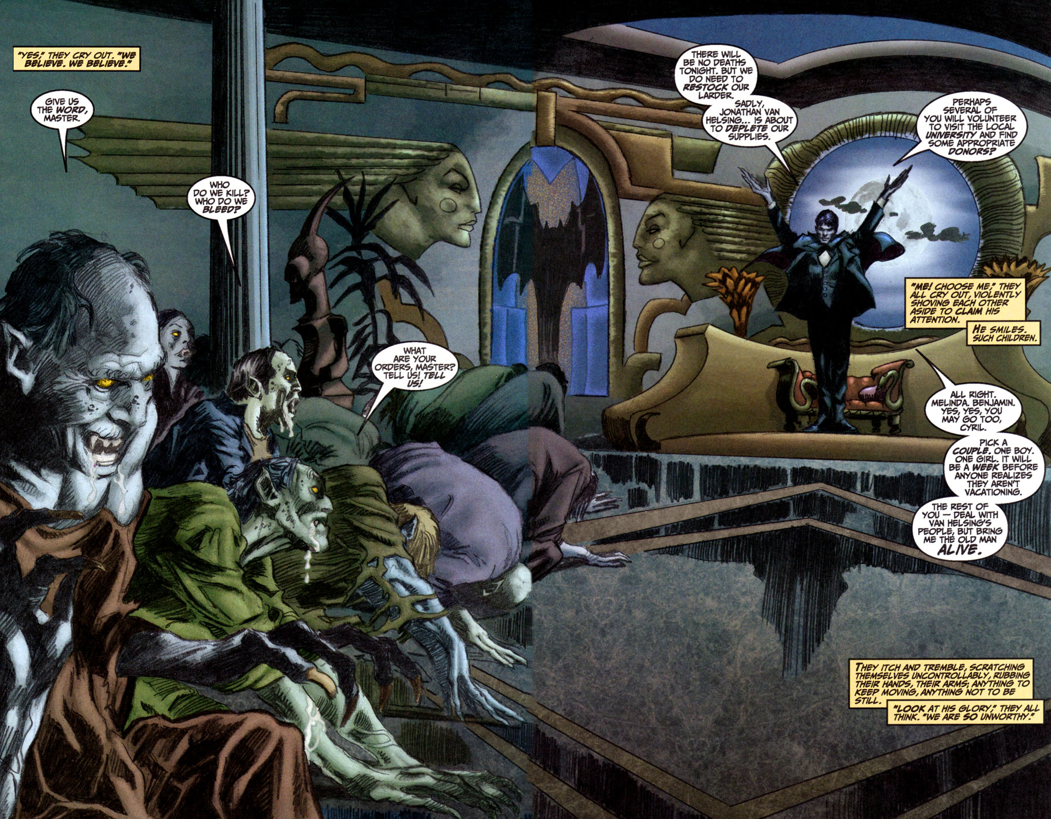 Read online The Curse of Dracula comic -  Issue #2 - 4