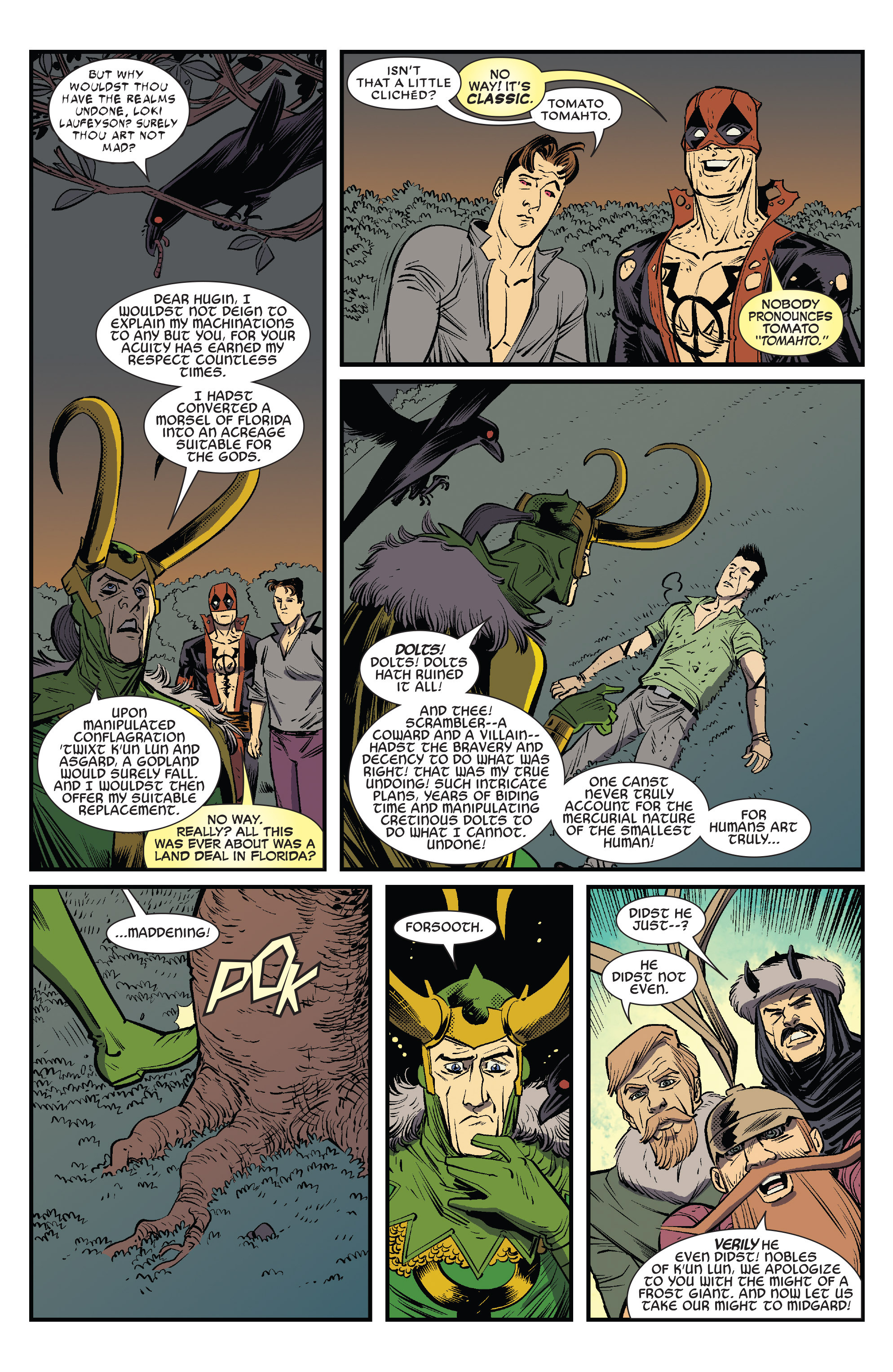 Read online Deadpool V Gambit comic -  Issue #5 - 19