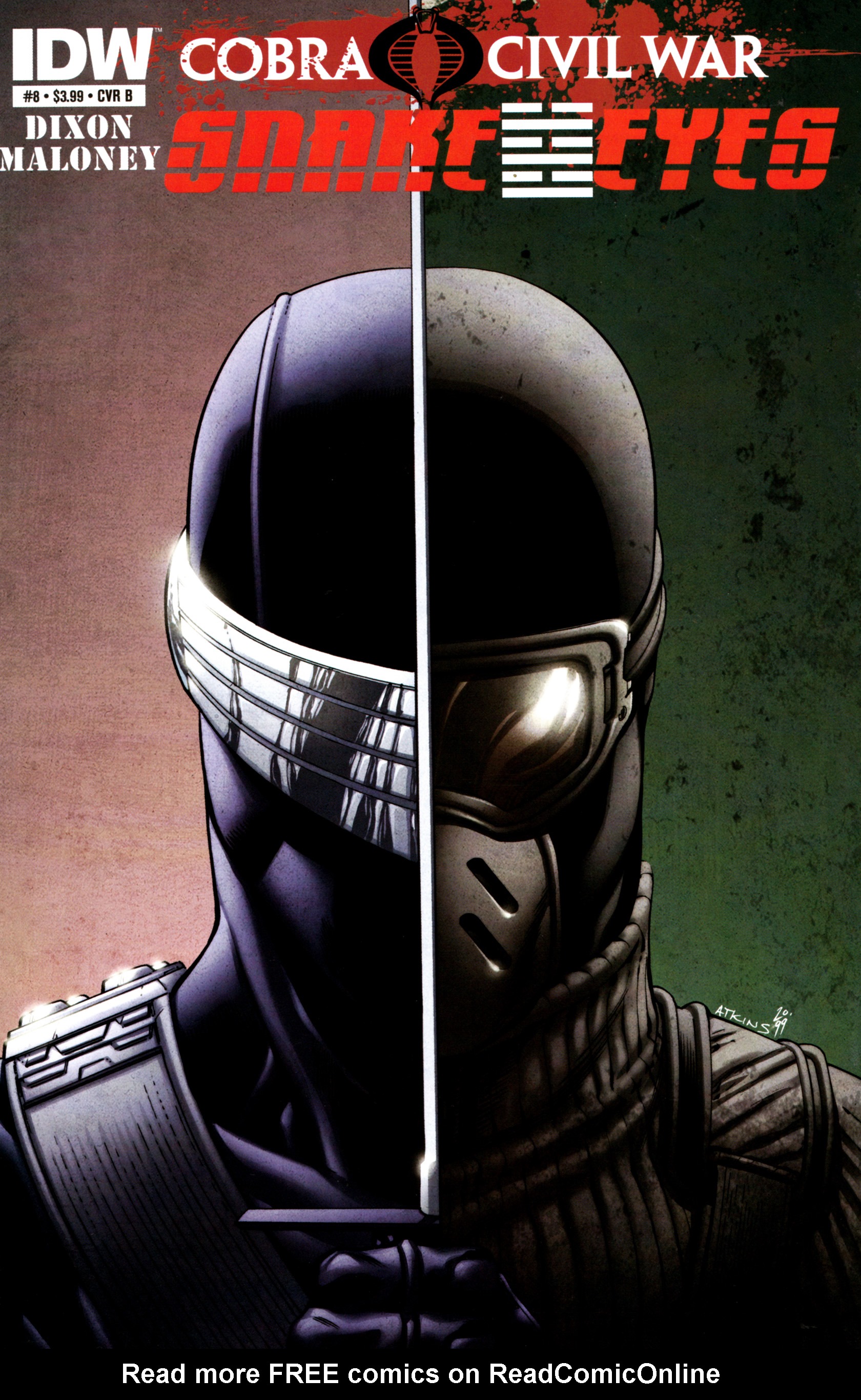 Read online G.I. Joe: Snake Eyes comic -  Issue #8 - 2