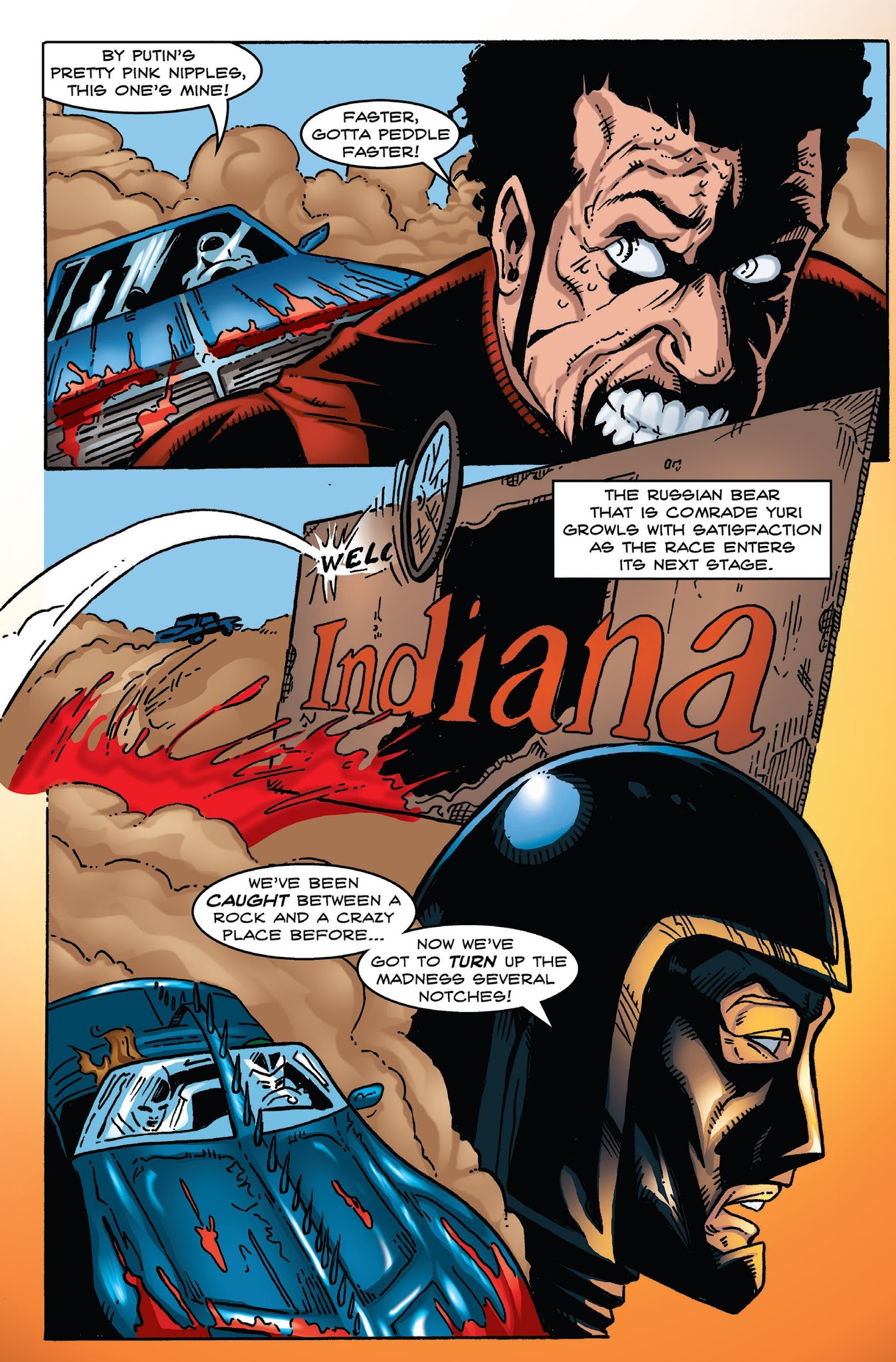 Read online The Final Death Race comic -  Issue #2 - 9