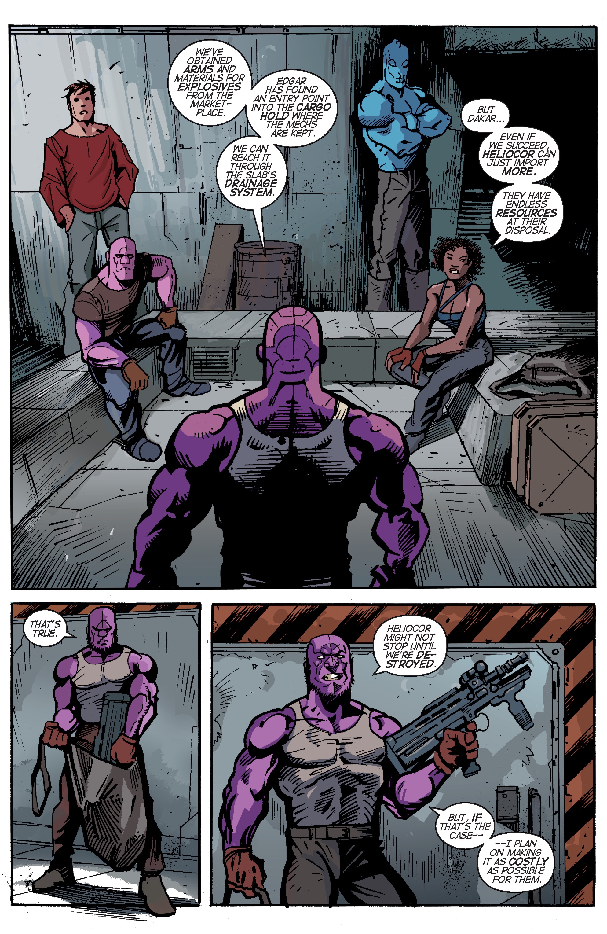 Read online Planetoid Praxis comic -  Issue #5 - 5