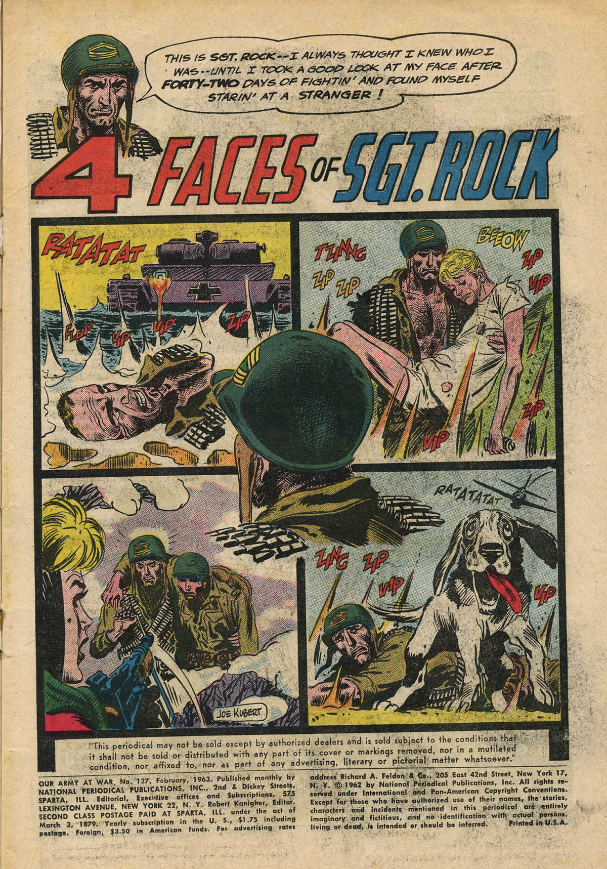 Read online Our Army at War (1952) comic -  Issue #127 - 3