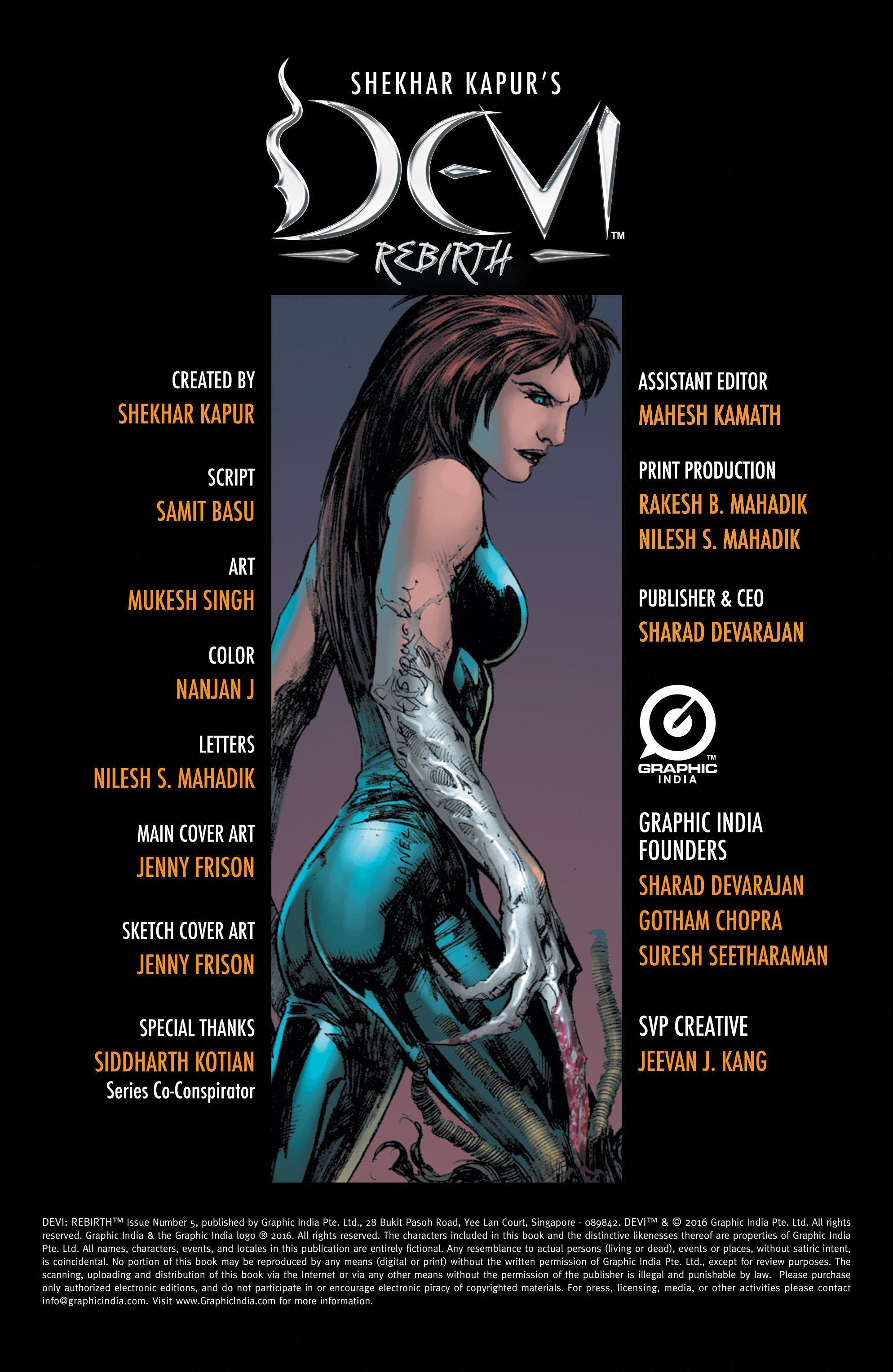 Read online Shekhar Kapur's Devi: Rebirth comic -  Issue #5 - 2