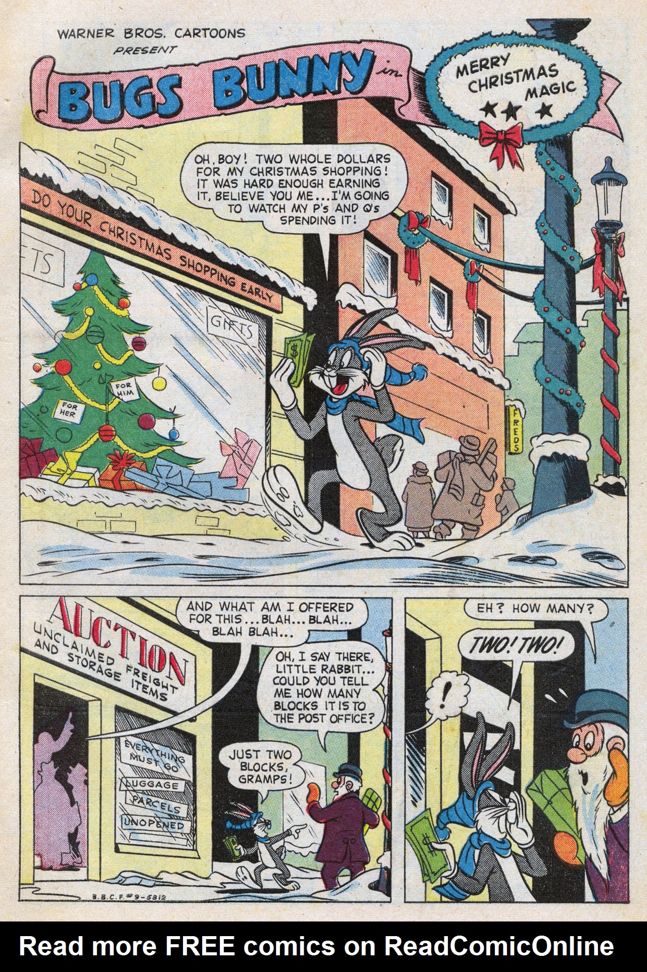 Read online Bugs Bunny's Christmas Funnies comic -  Issue # TPB 9 - 3