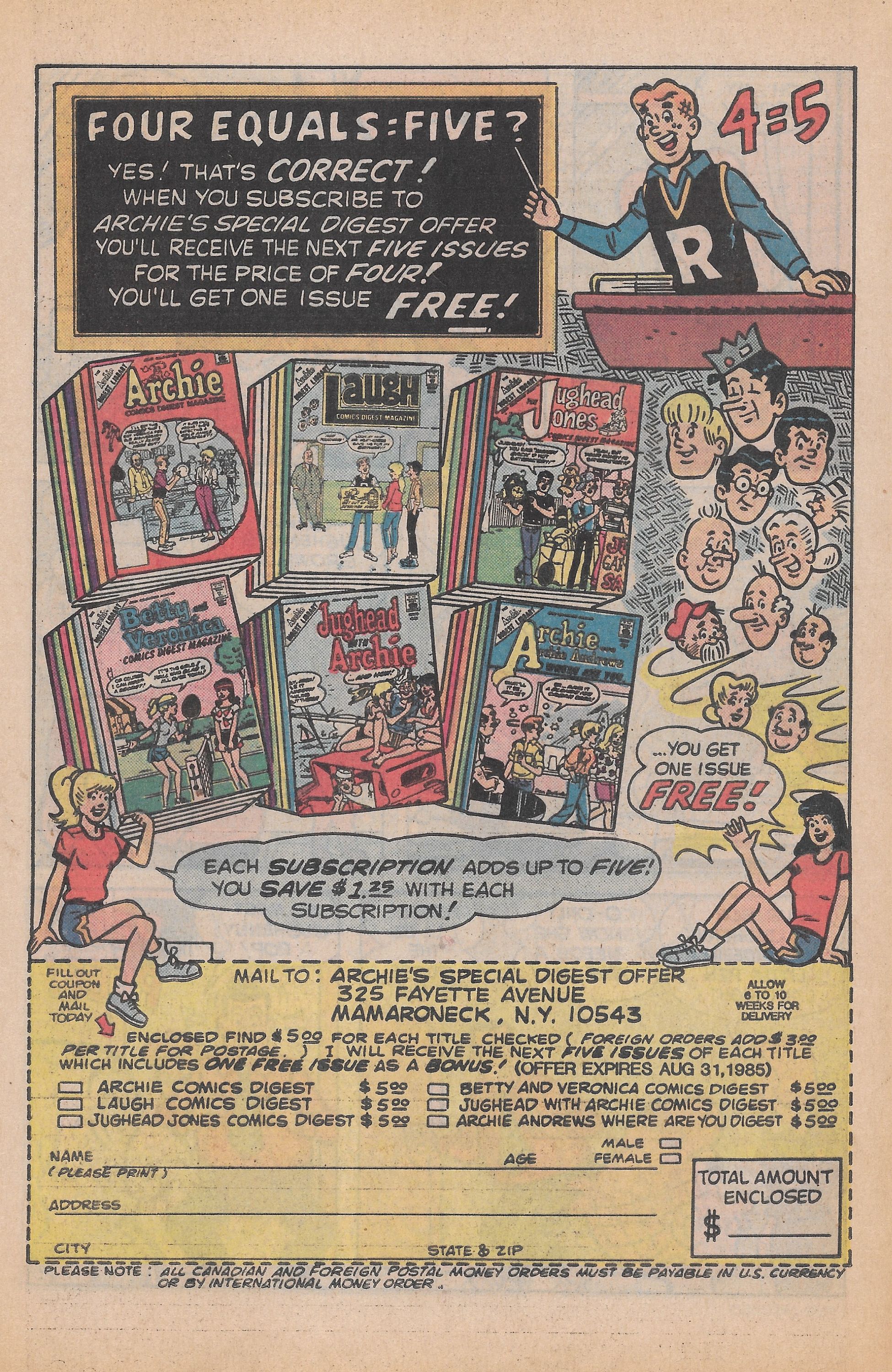 Read online Archie Giant Series Magazine comic -  Issue #549 - 25