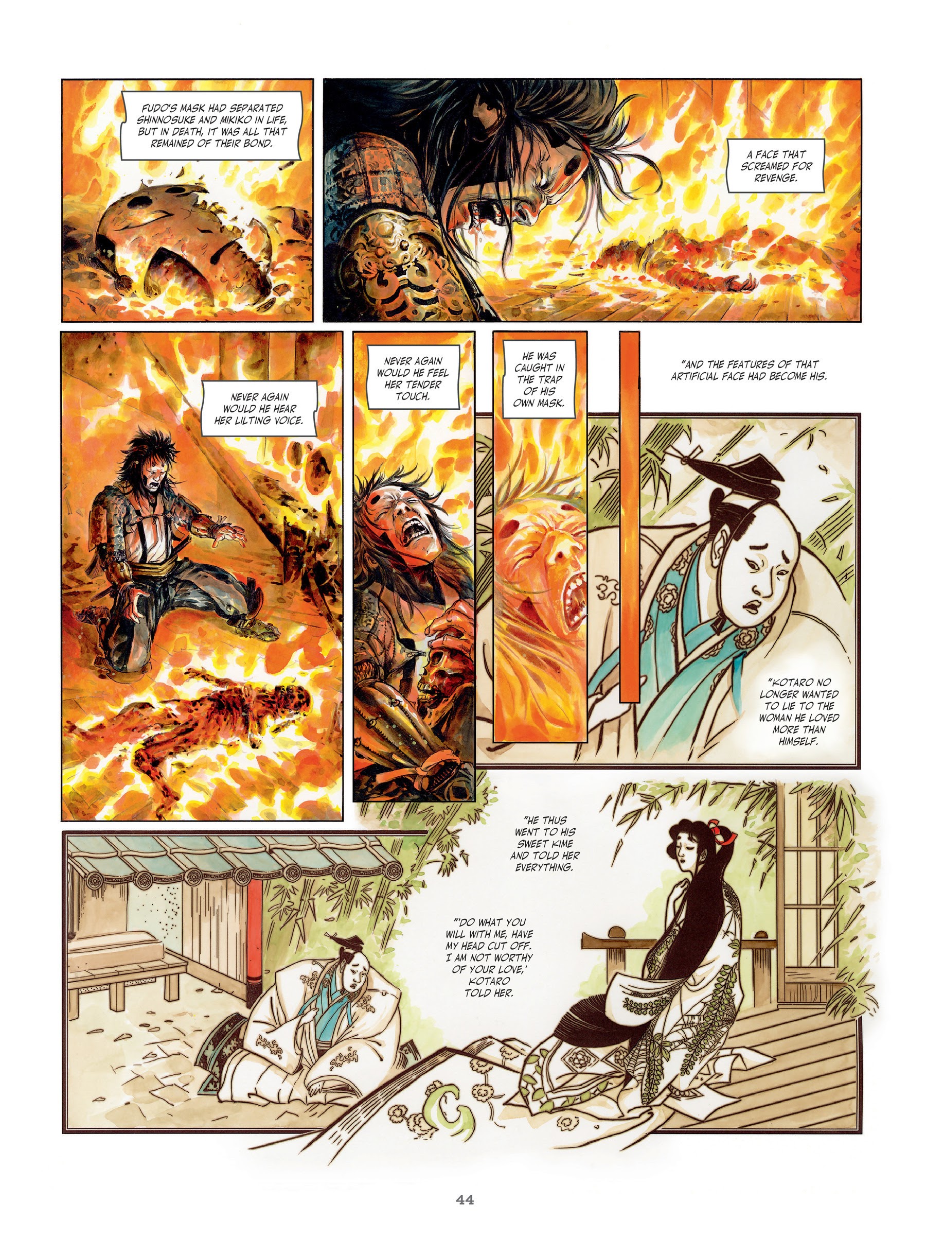 Read online The Mask of Fudo comic -  Issue #3 - 45