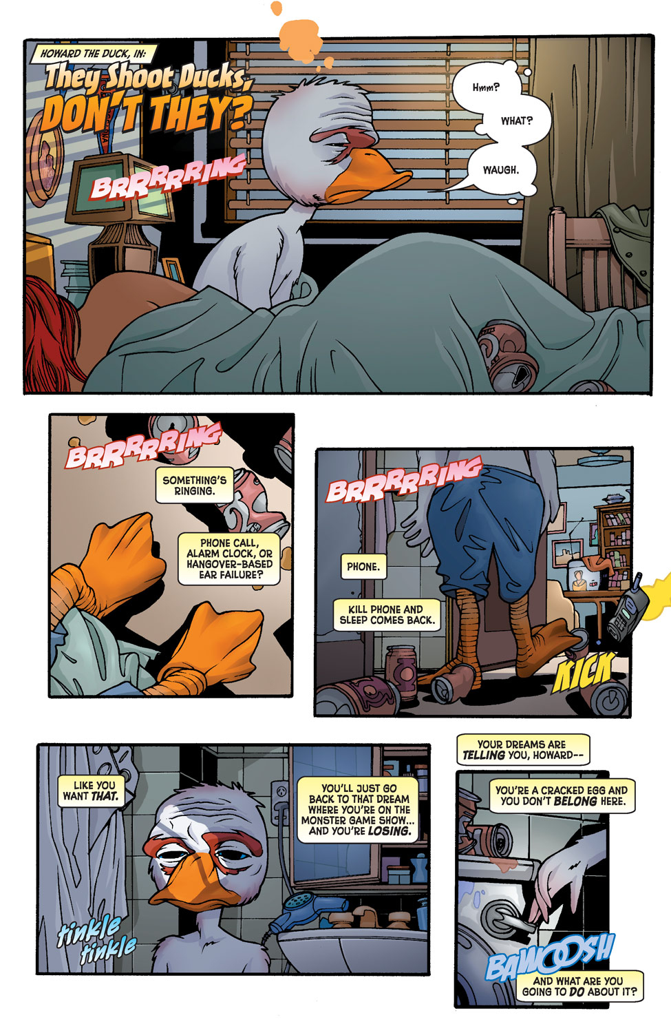 Read online Howard the Duck (2007) comic -  Issue #2 - 4