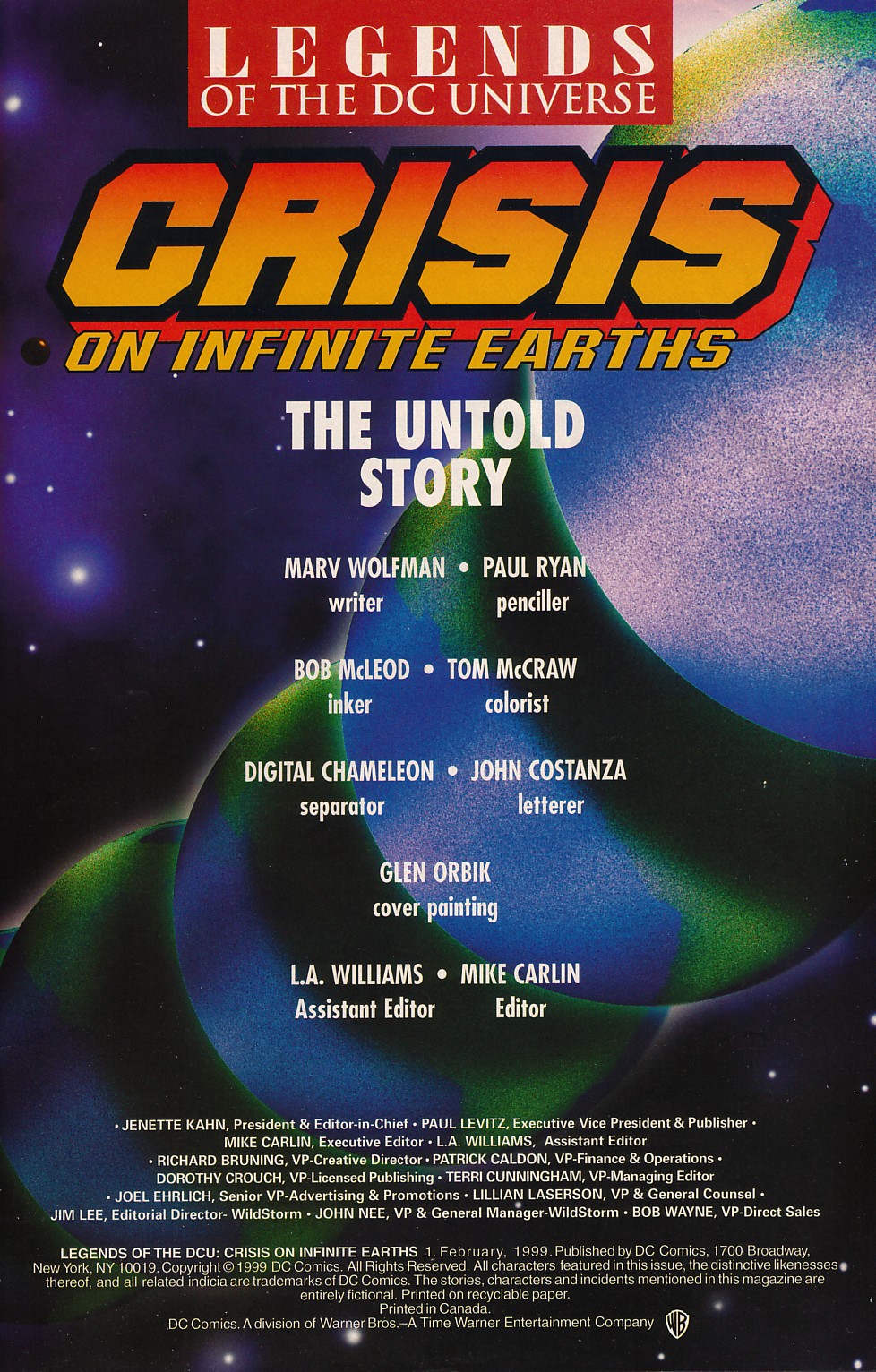 Read online Legends of the DCU: Crisis on Infinite Earths comic -  Issue # Full - 2