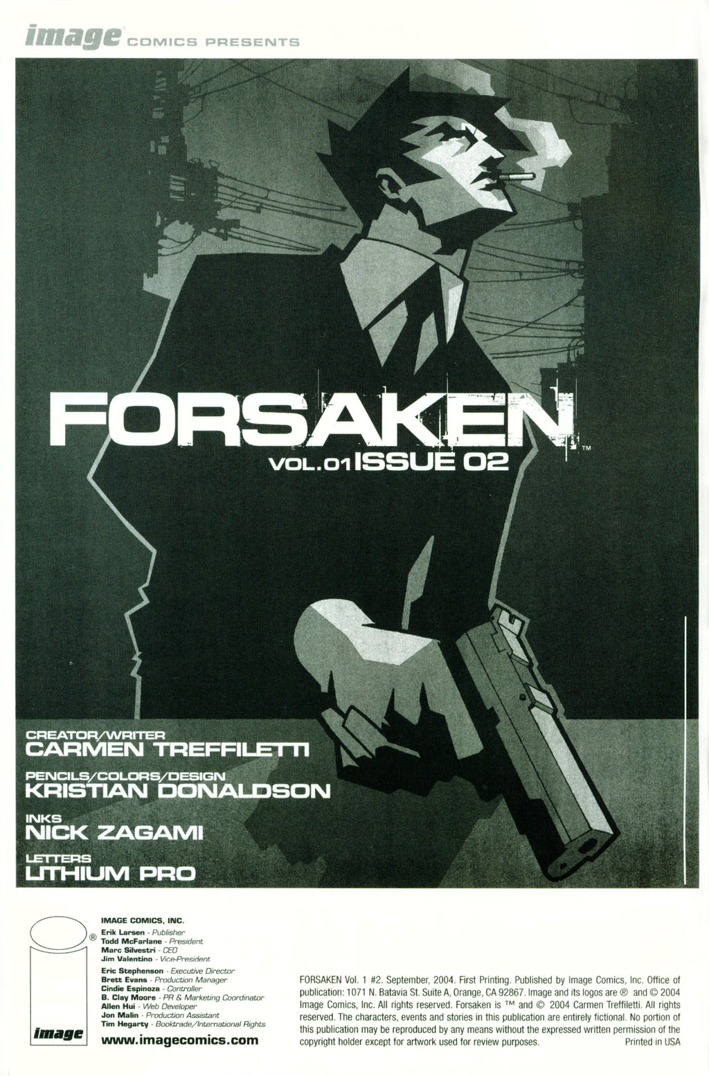 Read online Forsaken comic -  Issue #2 - 2
