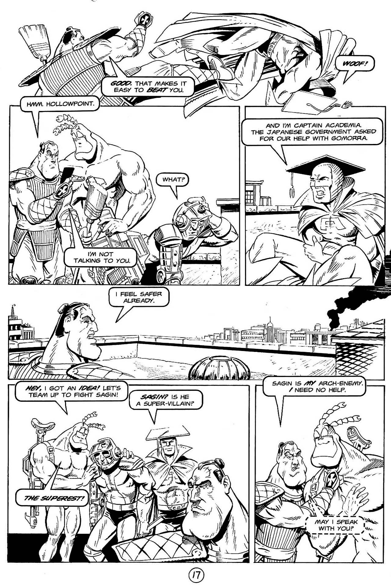 Read online Paul the Samurai (1992) comic -  Issue #9 - 18
