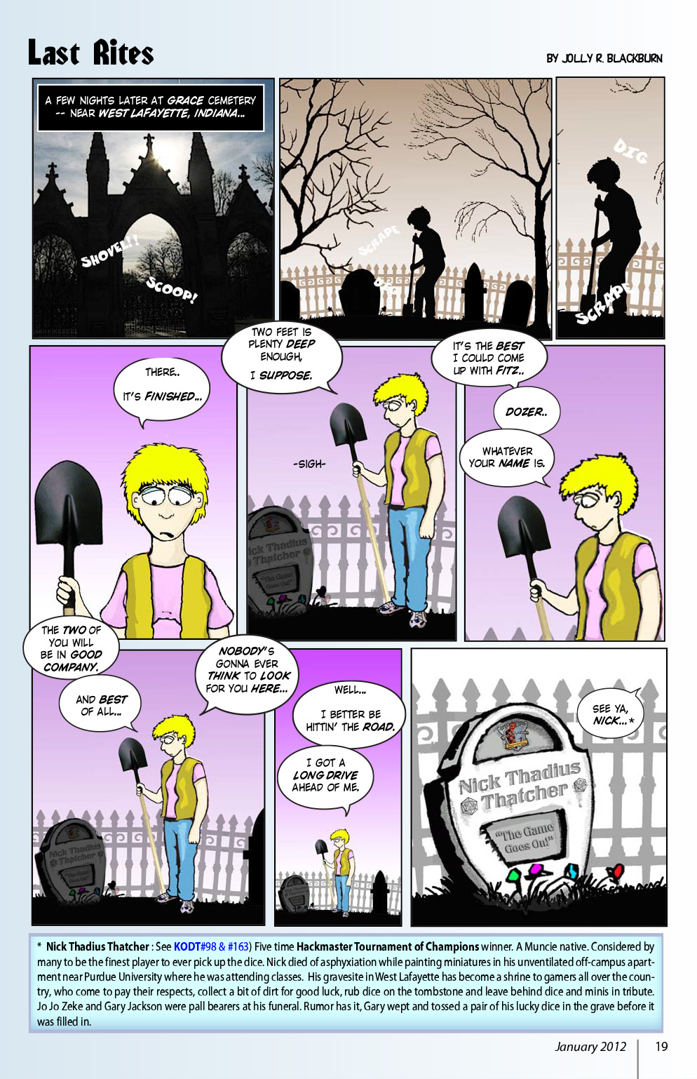 Read online Knights of the Dinner Table comic -  Issue #183 - 21