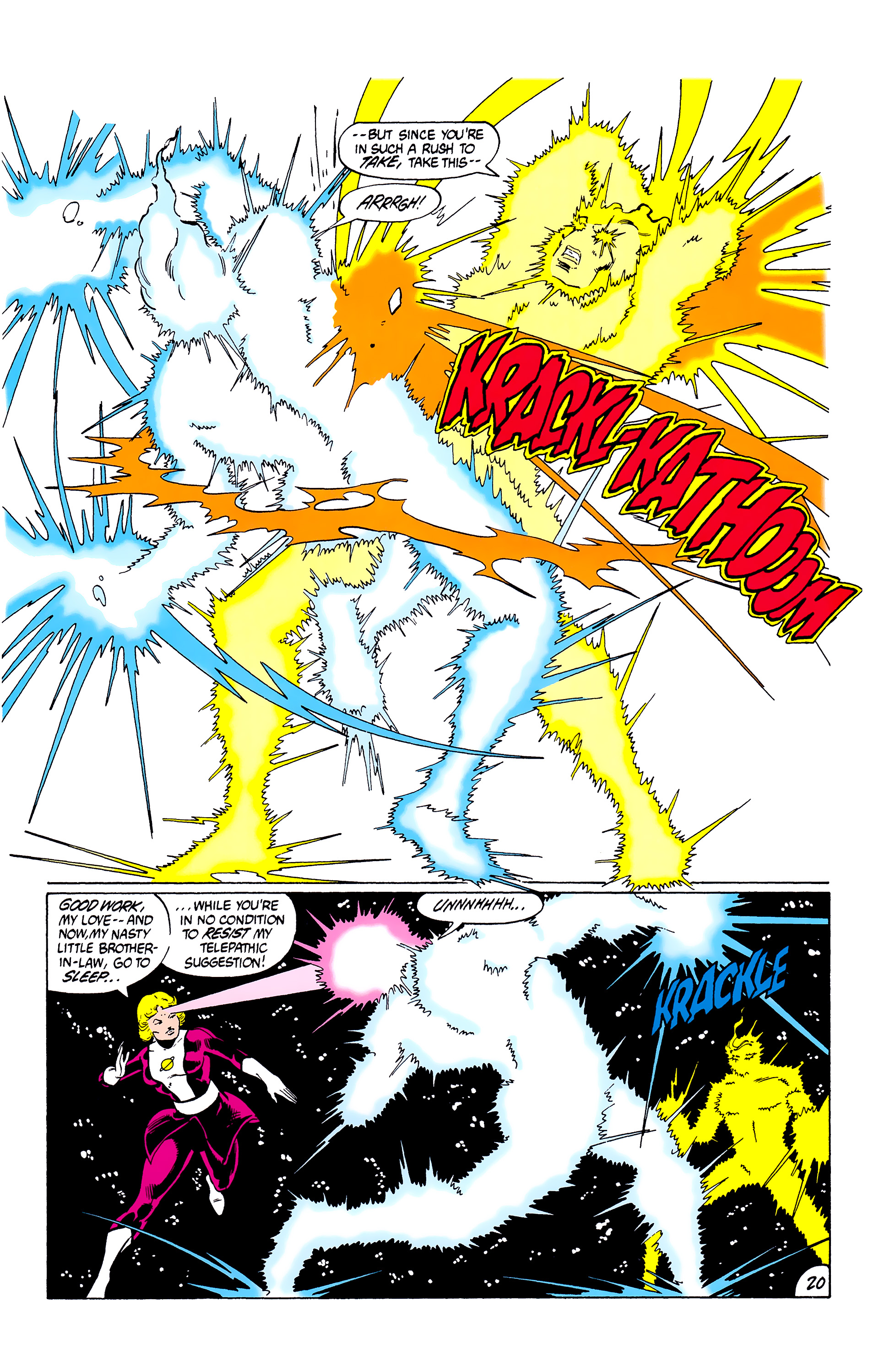 Read online Legion of Super-Heroes (1980) comic -  Issue #302 - 21