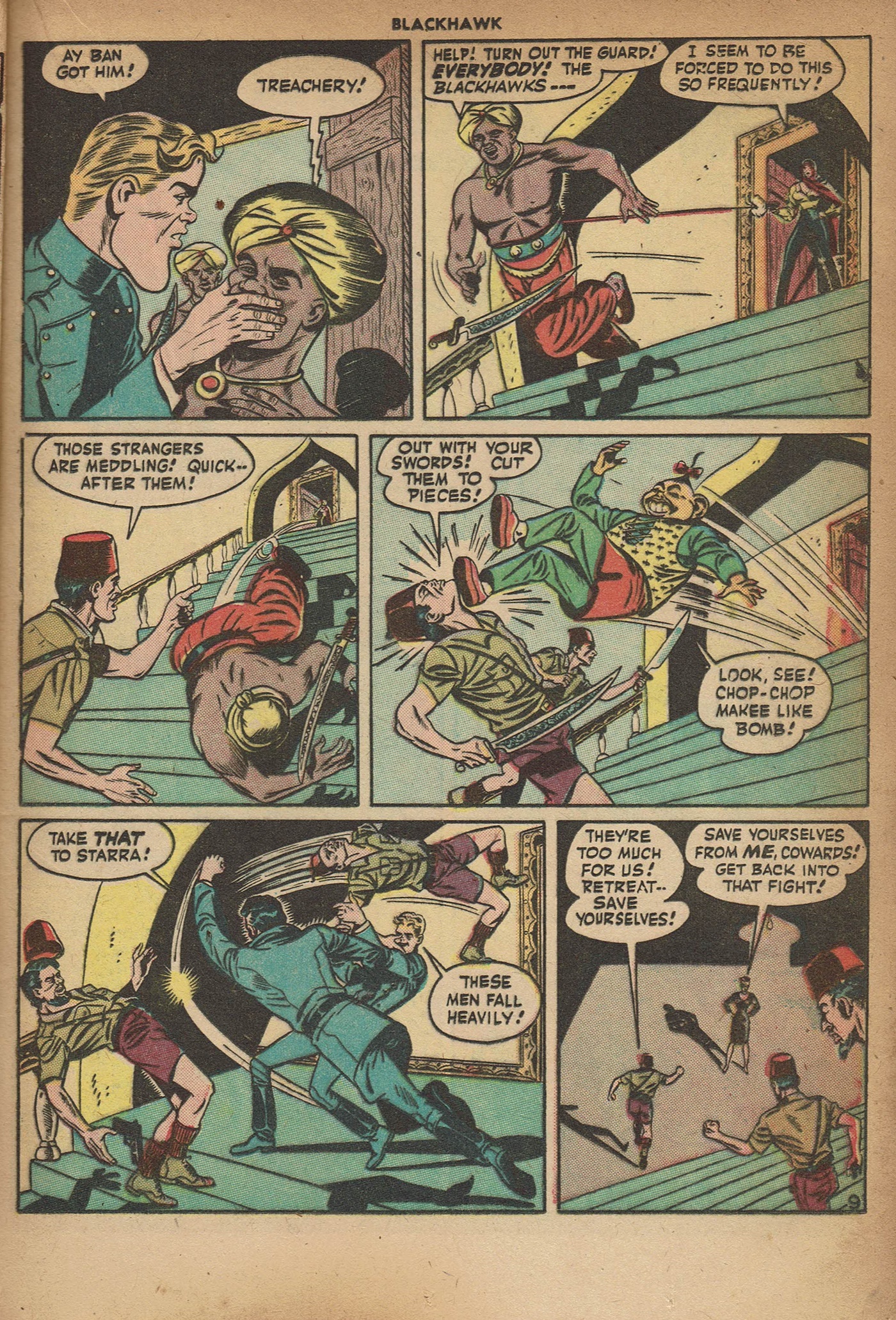Read online Blackhawk (1957) comic -  Issue #13 - 23