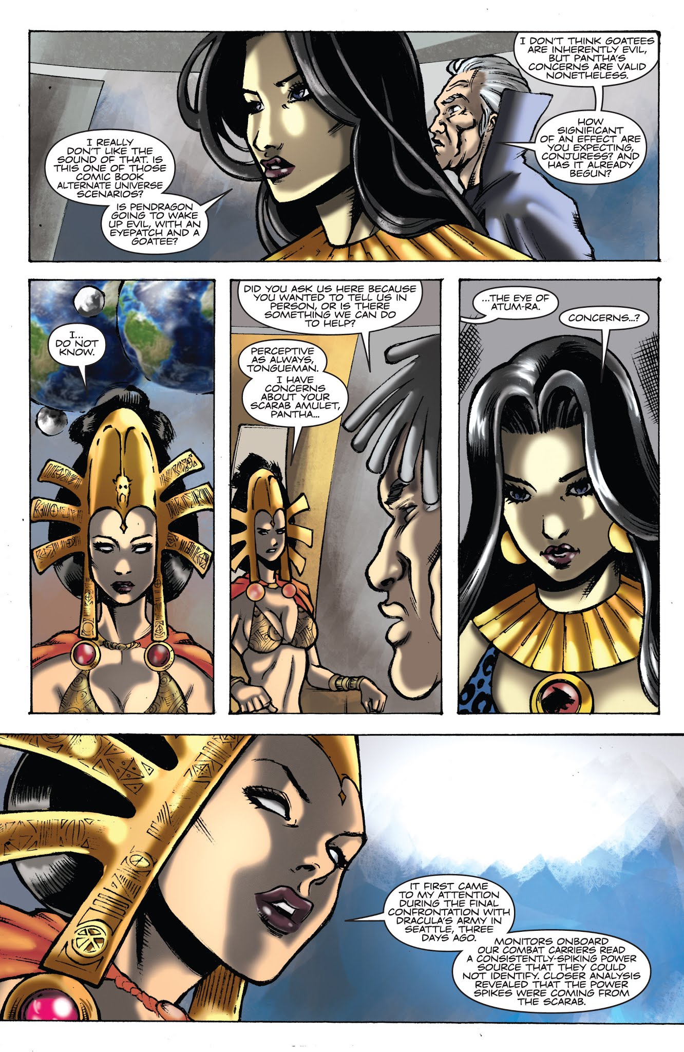 Read online Pantha comic -  Issue #6 - 5
