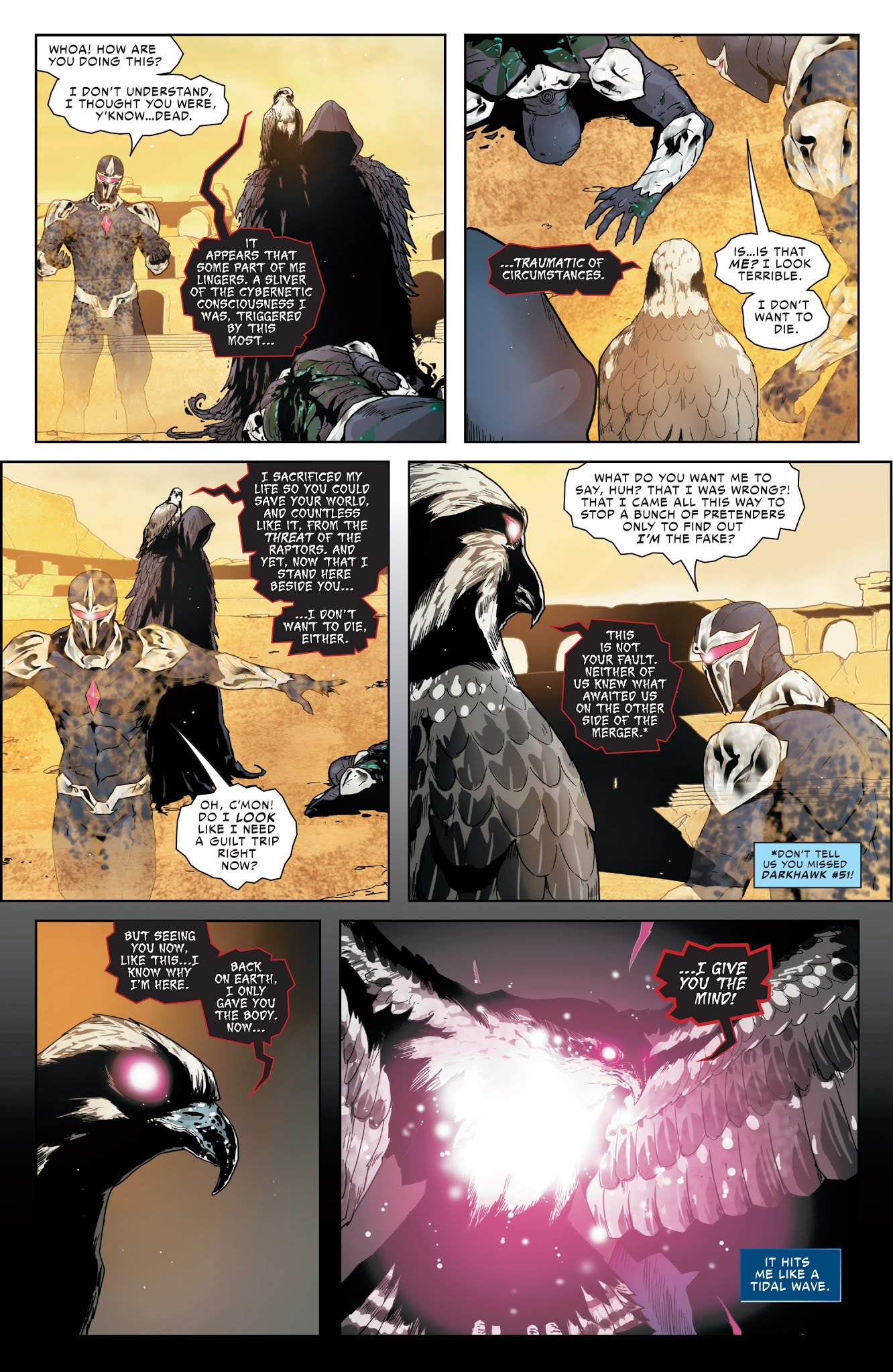 Read online Infinity Countdown: Darkhawk comic -  Issue #3 - 8