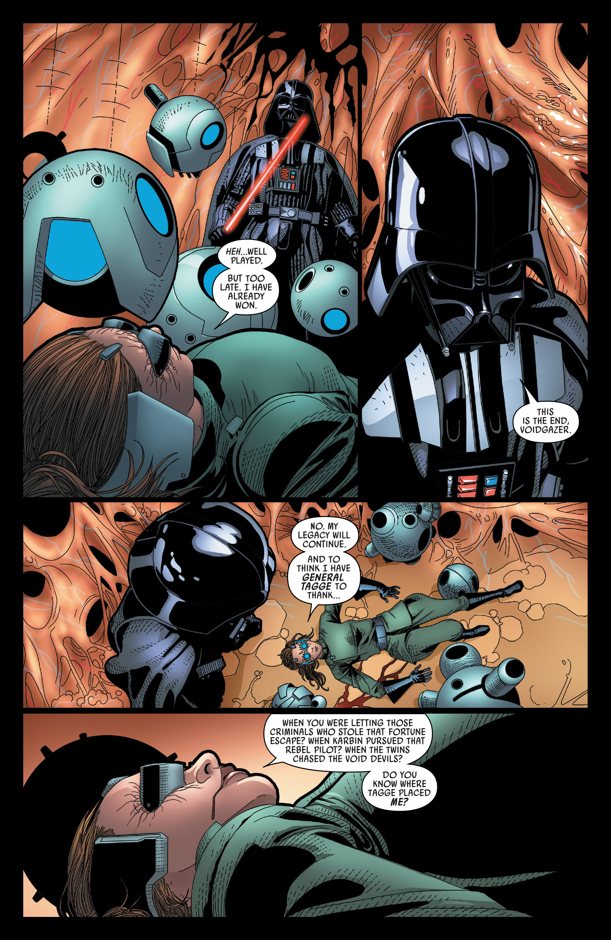 Read online Darth Vader comic -  Issue #22 - 17