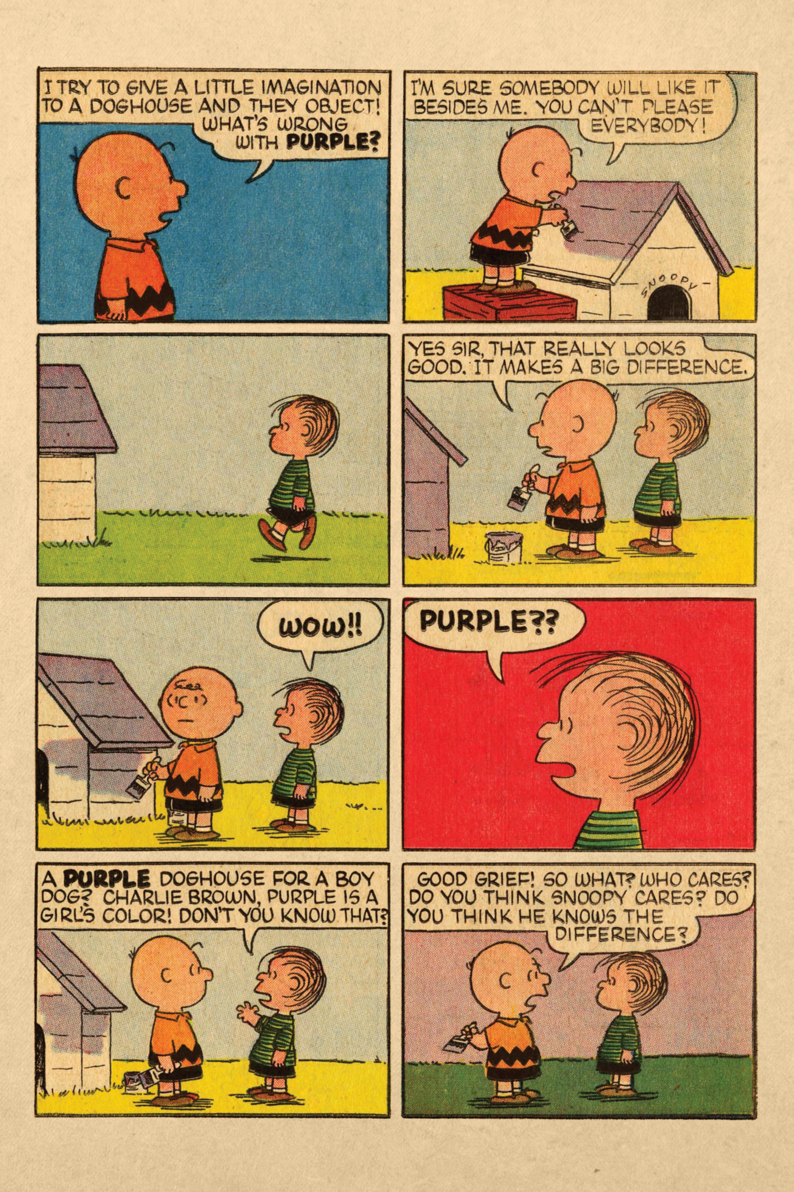 Read online Peanuts Dell Archive comic -  Issue # TPB (Part 3) - 55