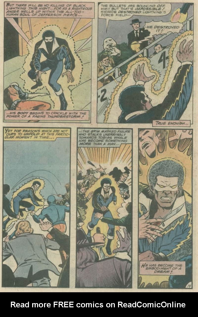 Read online Black Lightning comic -  Issue #7 - 15