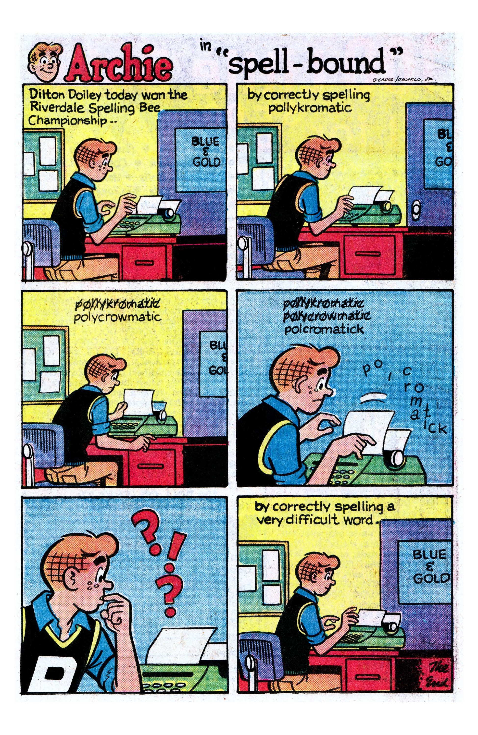 Read online Archie (1960) comic -  Issue #328 - 8