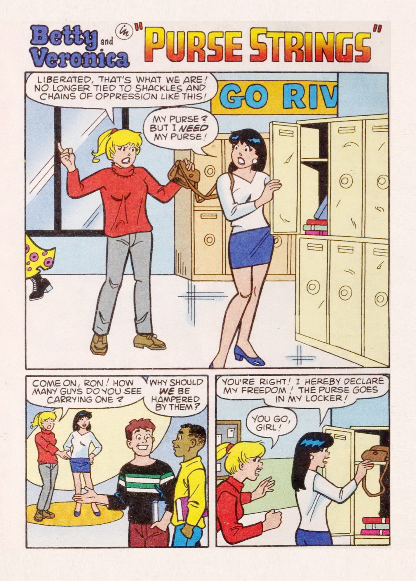 Read online Betty and Veronica Digest Magazine comic -  Issue #172 - 74