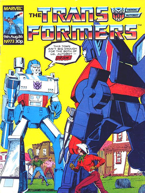 Read online The Transformers (UK) comic -  Issue #73 - 1