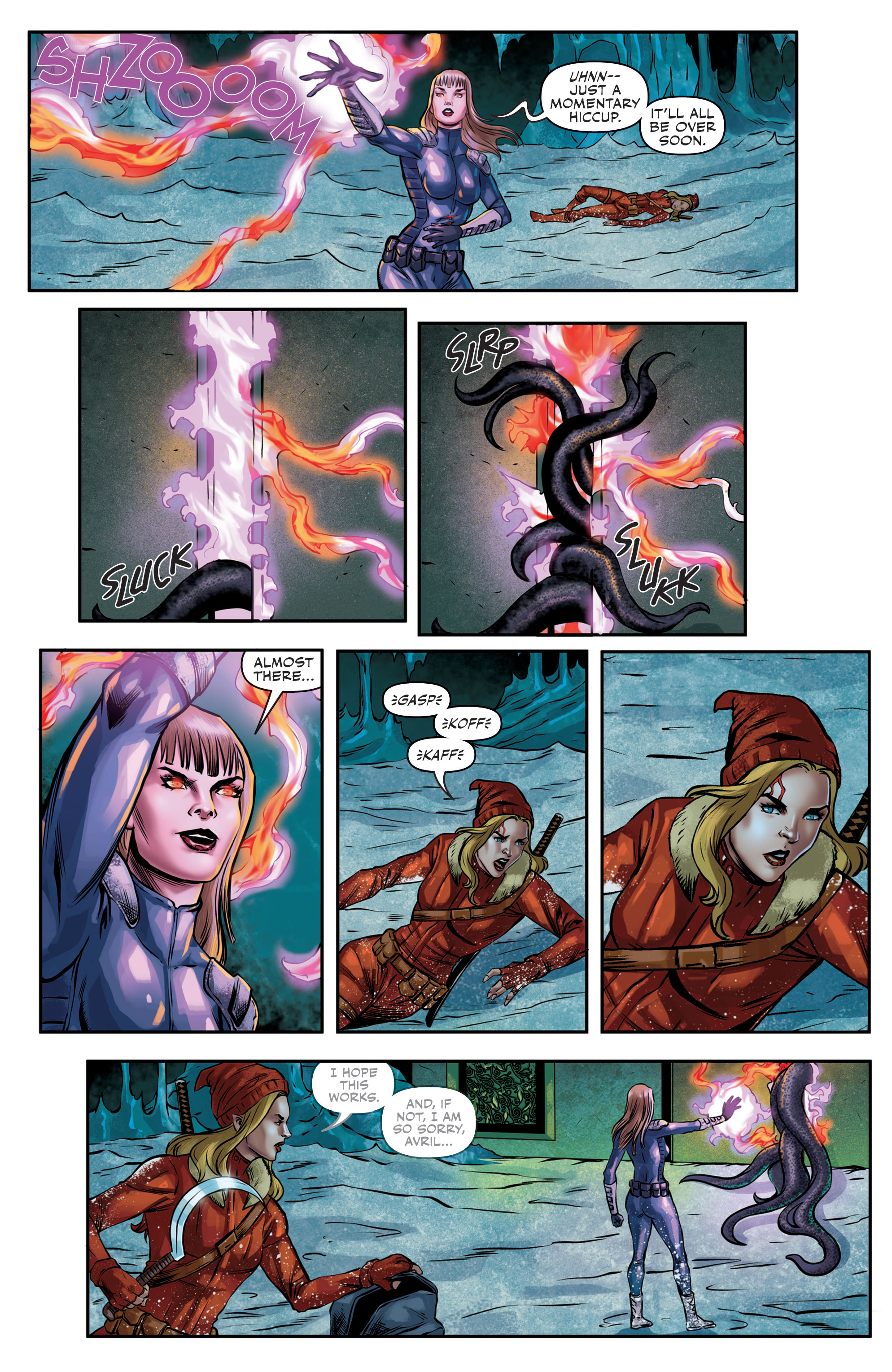 Read online Grimm Spotlight: Red Agent - Friendly Fire comic -  Issue # Full - 29