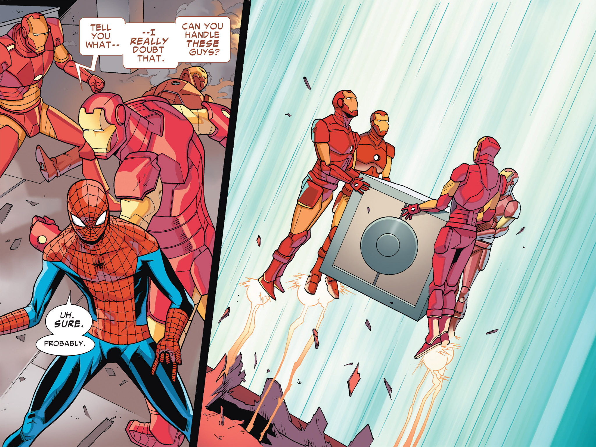 Read online Ultimate Spider-Man (Infinite Comics) (2016) comic -  Issue #3 - 29