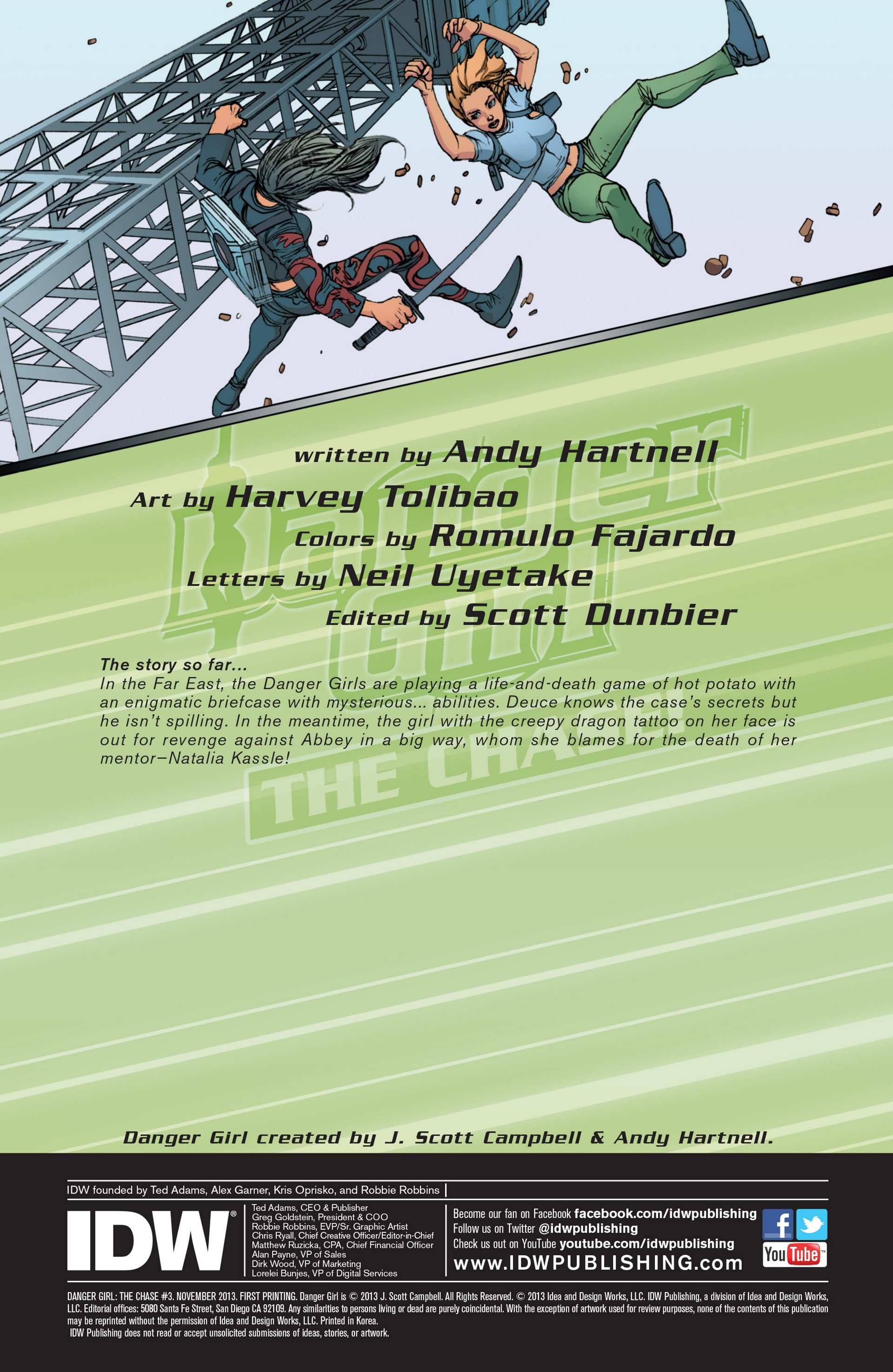 Read online Danger Girl: The Chase comic -  Issue #3 - 2