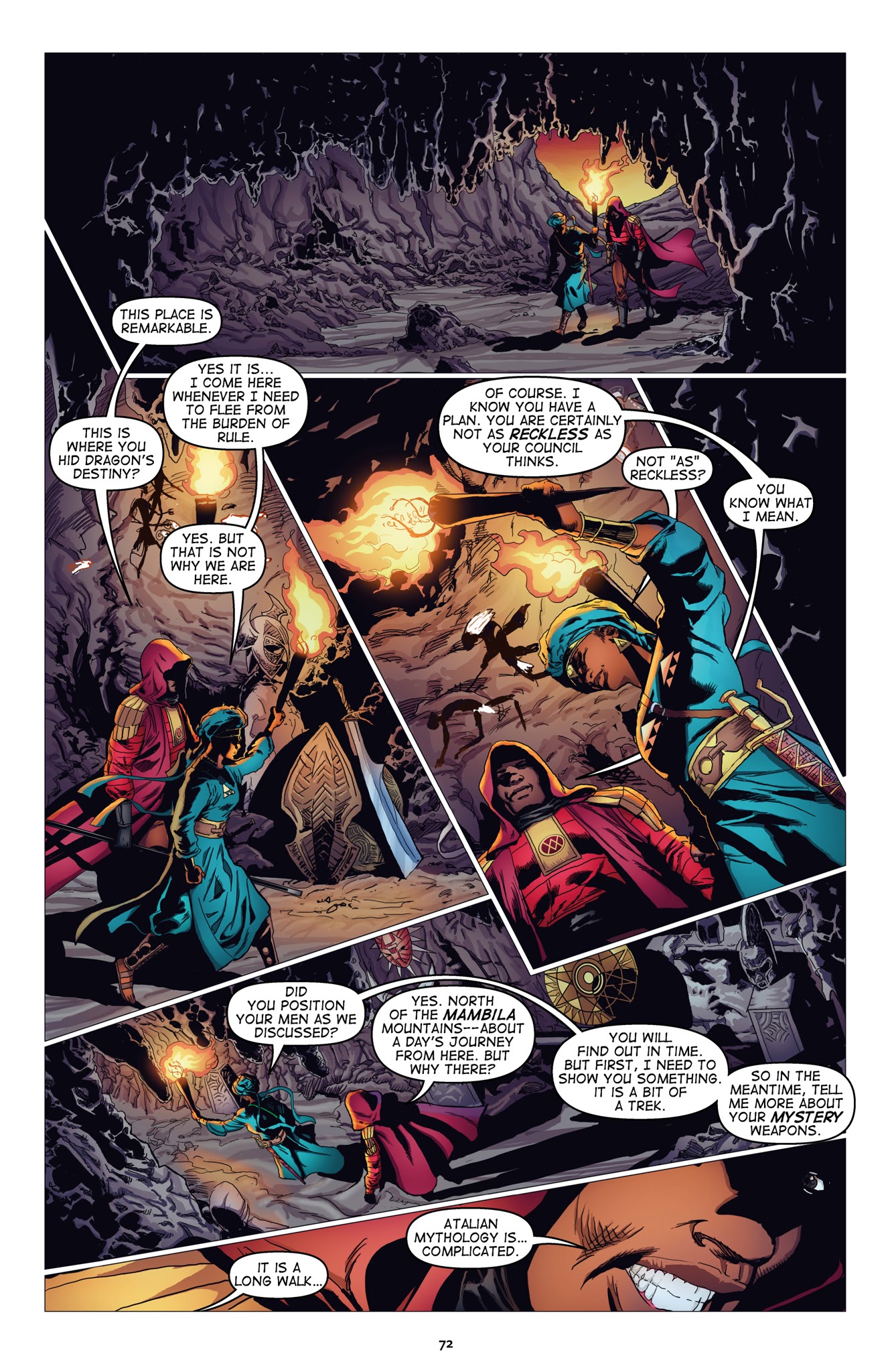 Read online Malika: Warrior Queen comic -  Issue # TPB 1 (Part 1) - 74
