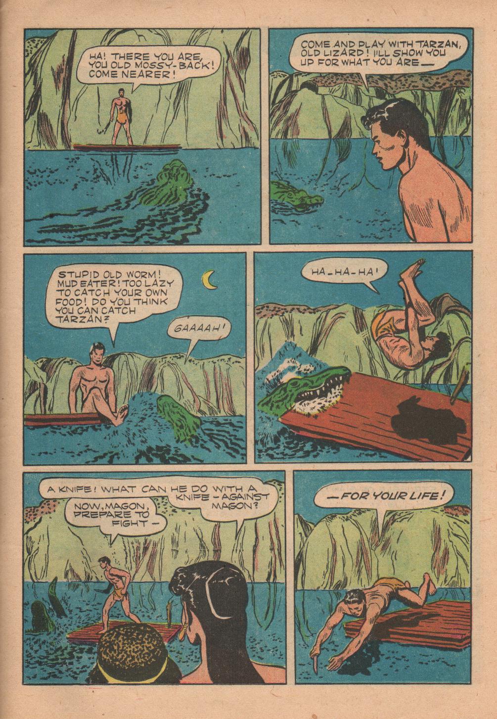 Read online Tarzan (1948) comic -  Issue #30 - 23