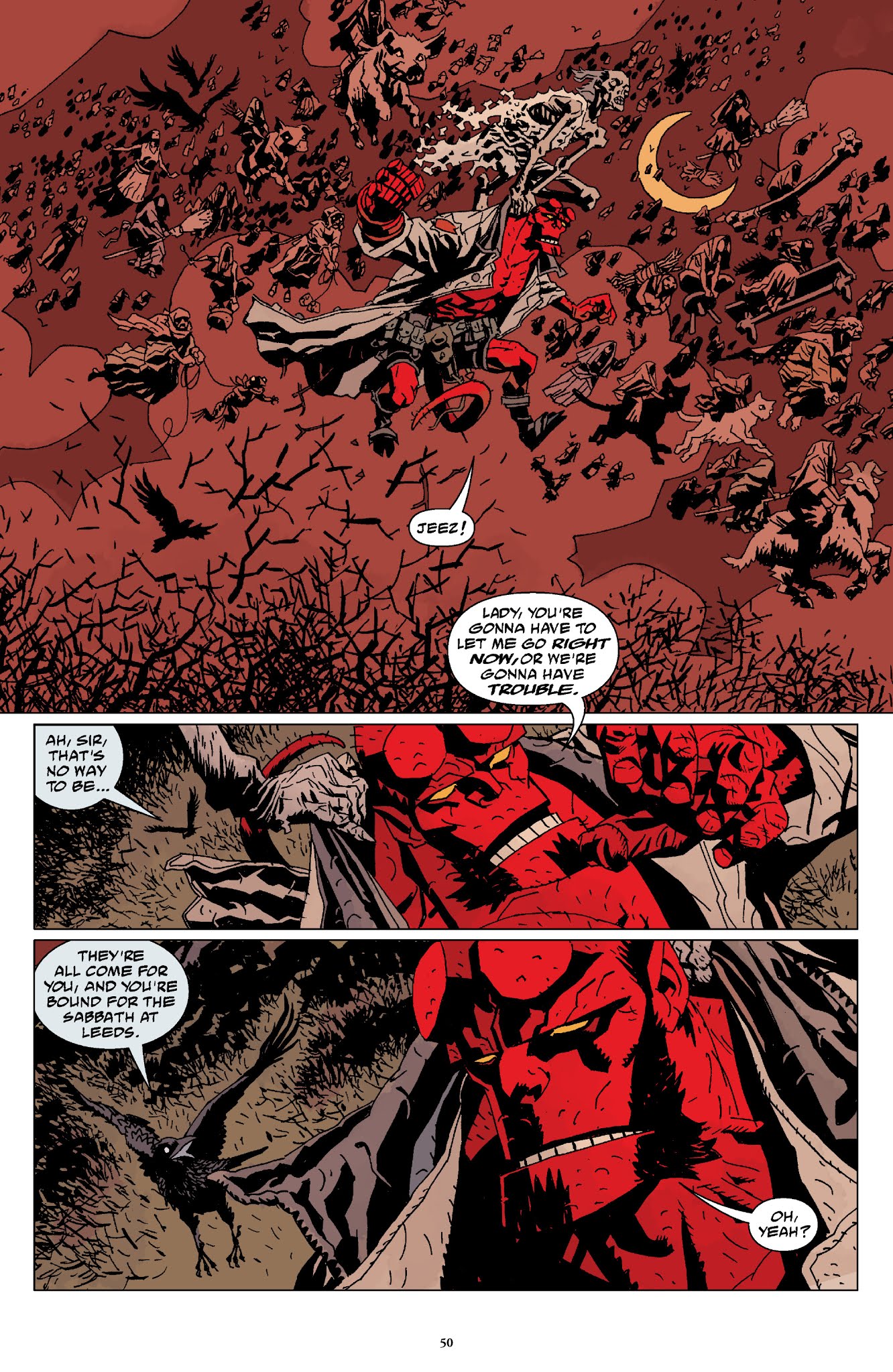 Read online Hellboy Omnibus comic -  Issue # TPB 3 (Part 1) - 51
