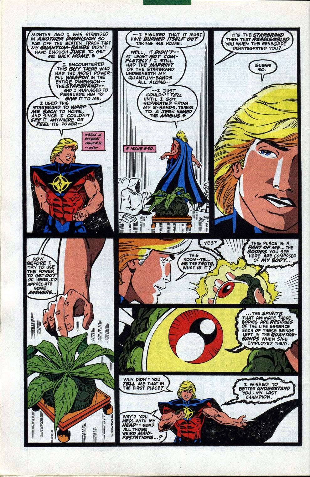 Read online Quasar comic -  Issue #43 - 20