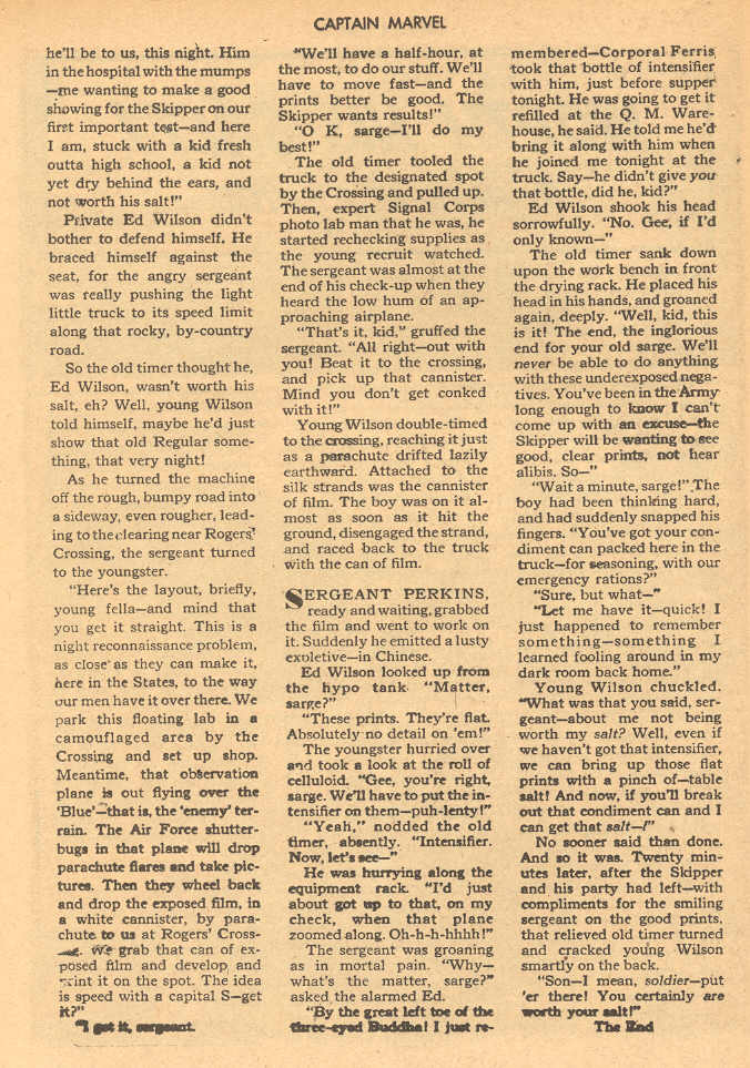 Read online Captain Marvel Adventures comic -  Issue #33 - 48