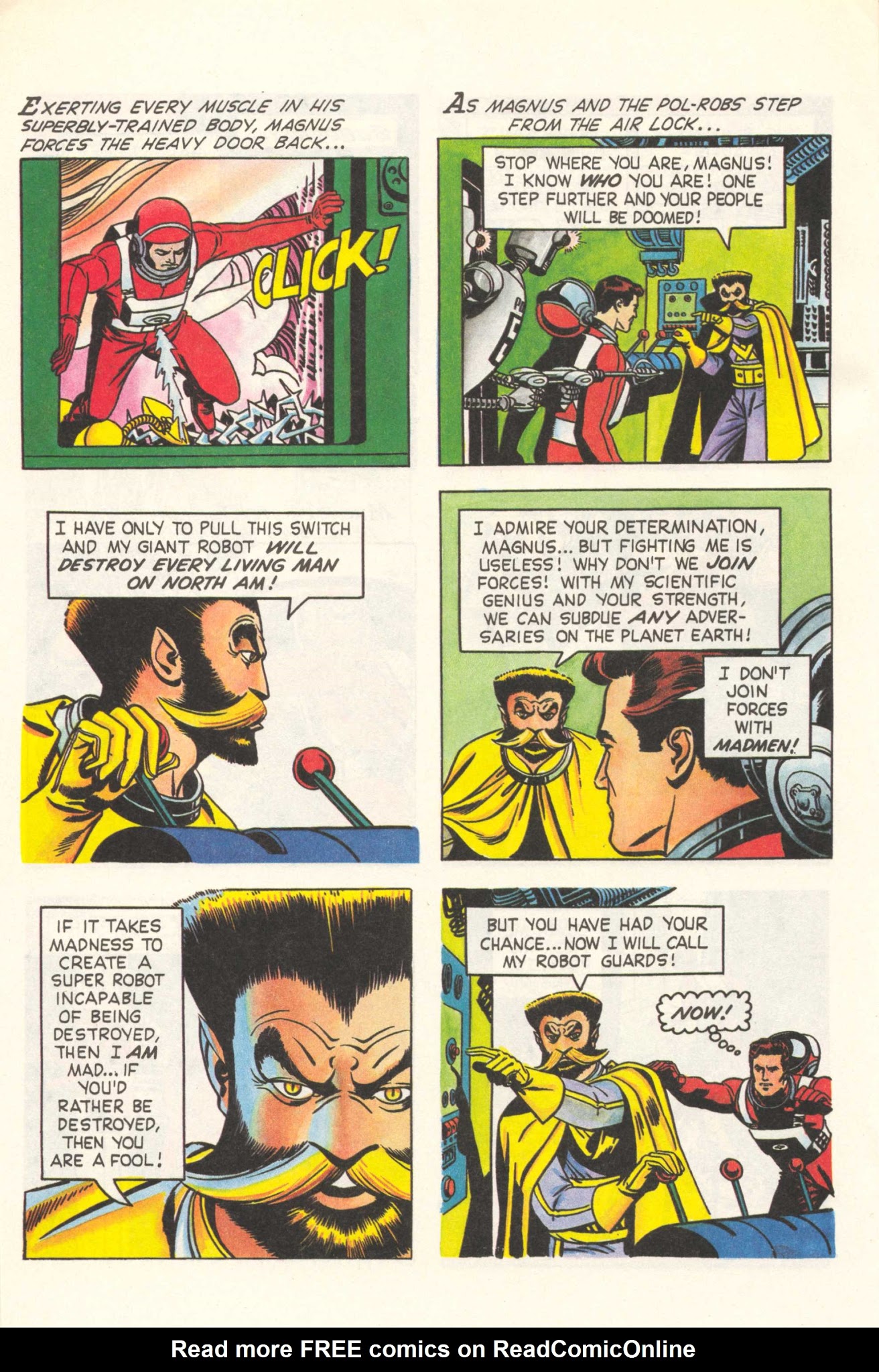 Read online Vintage Magnus, Robot Fighter comic -  Issue #2 - 23