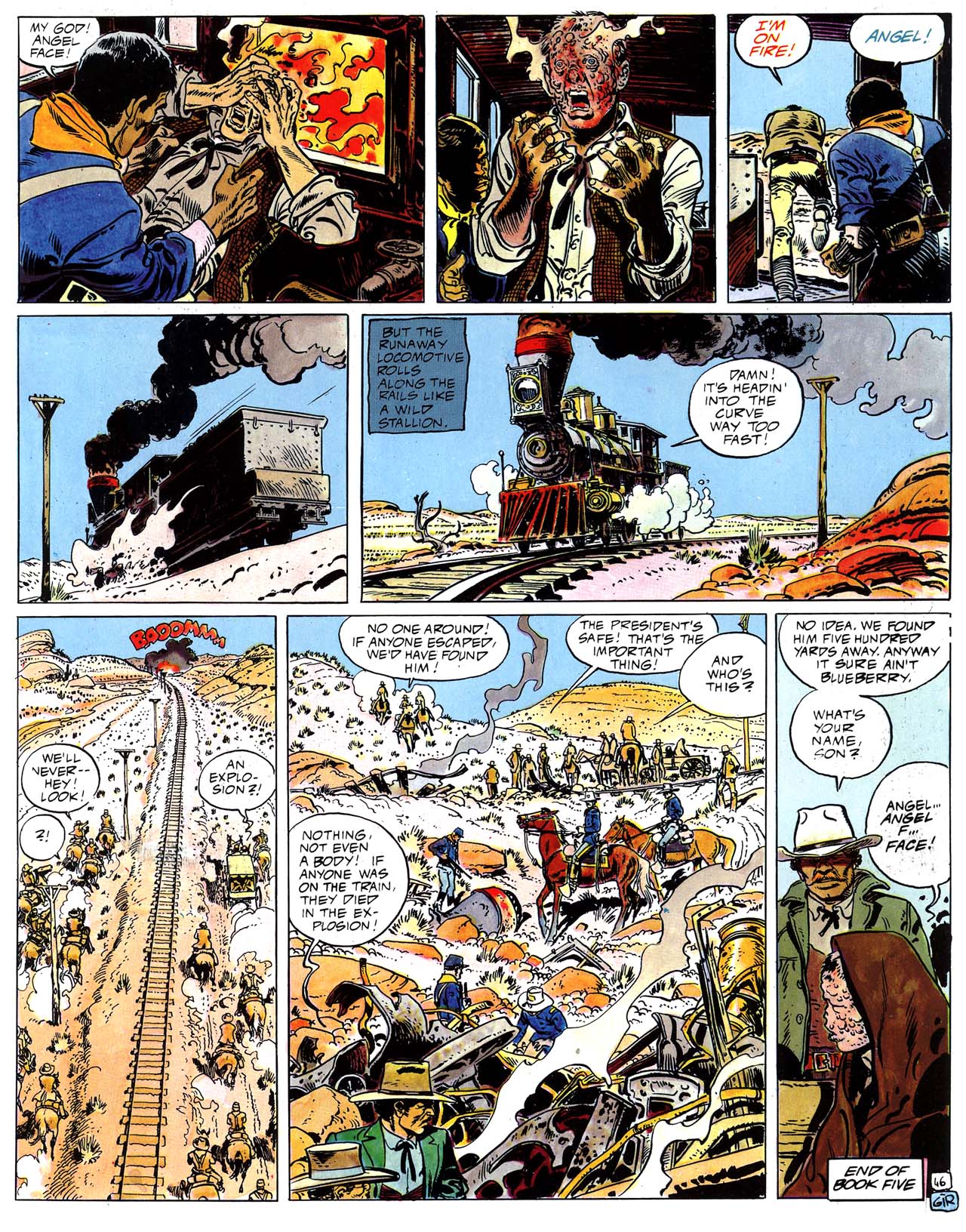 Read online Epic Graphic Novel: Blueberry comic -  Issue #3 - 51