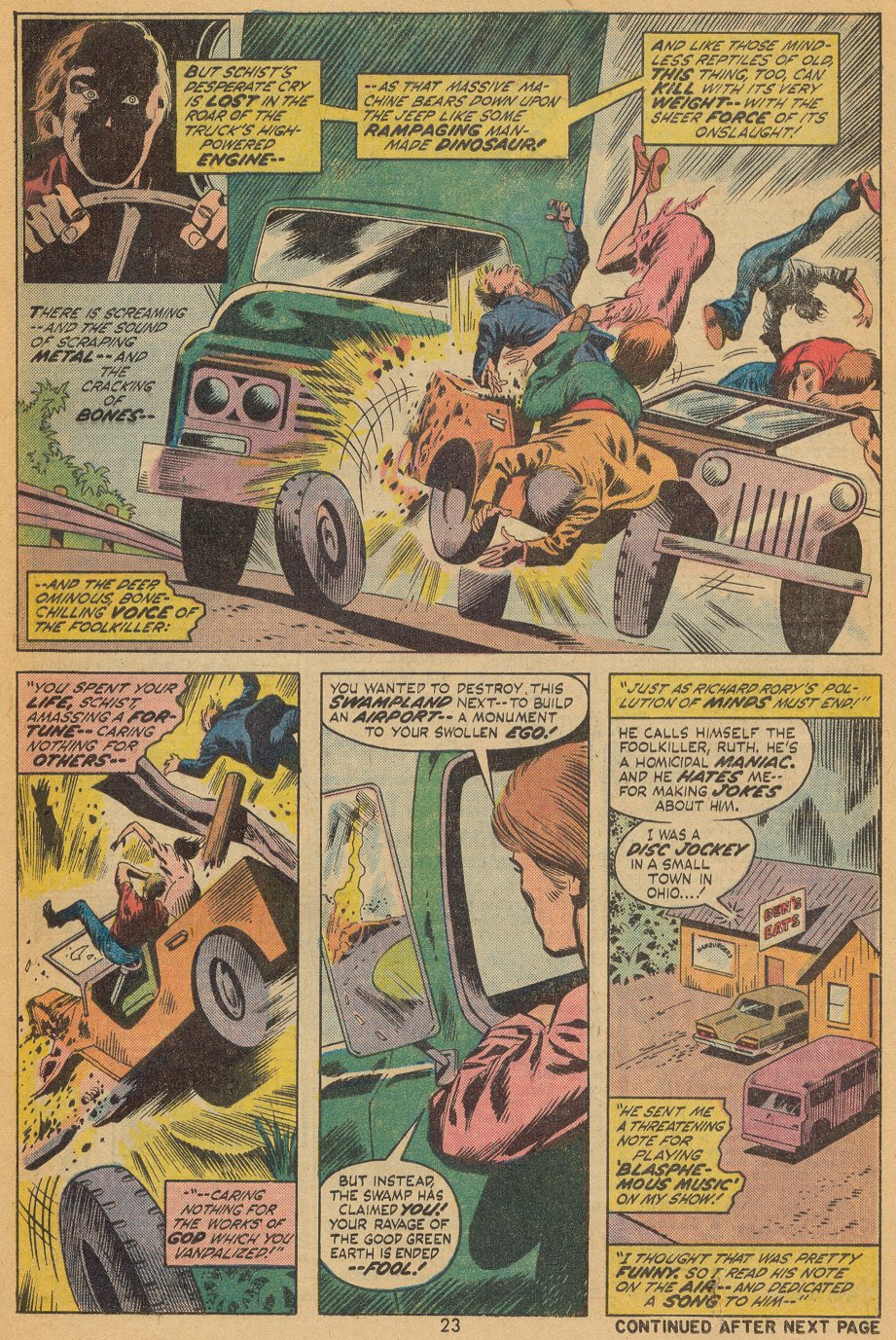Read online Man-Thing (1974) comic -  Issue #4 - 16