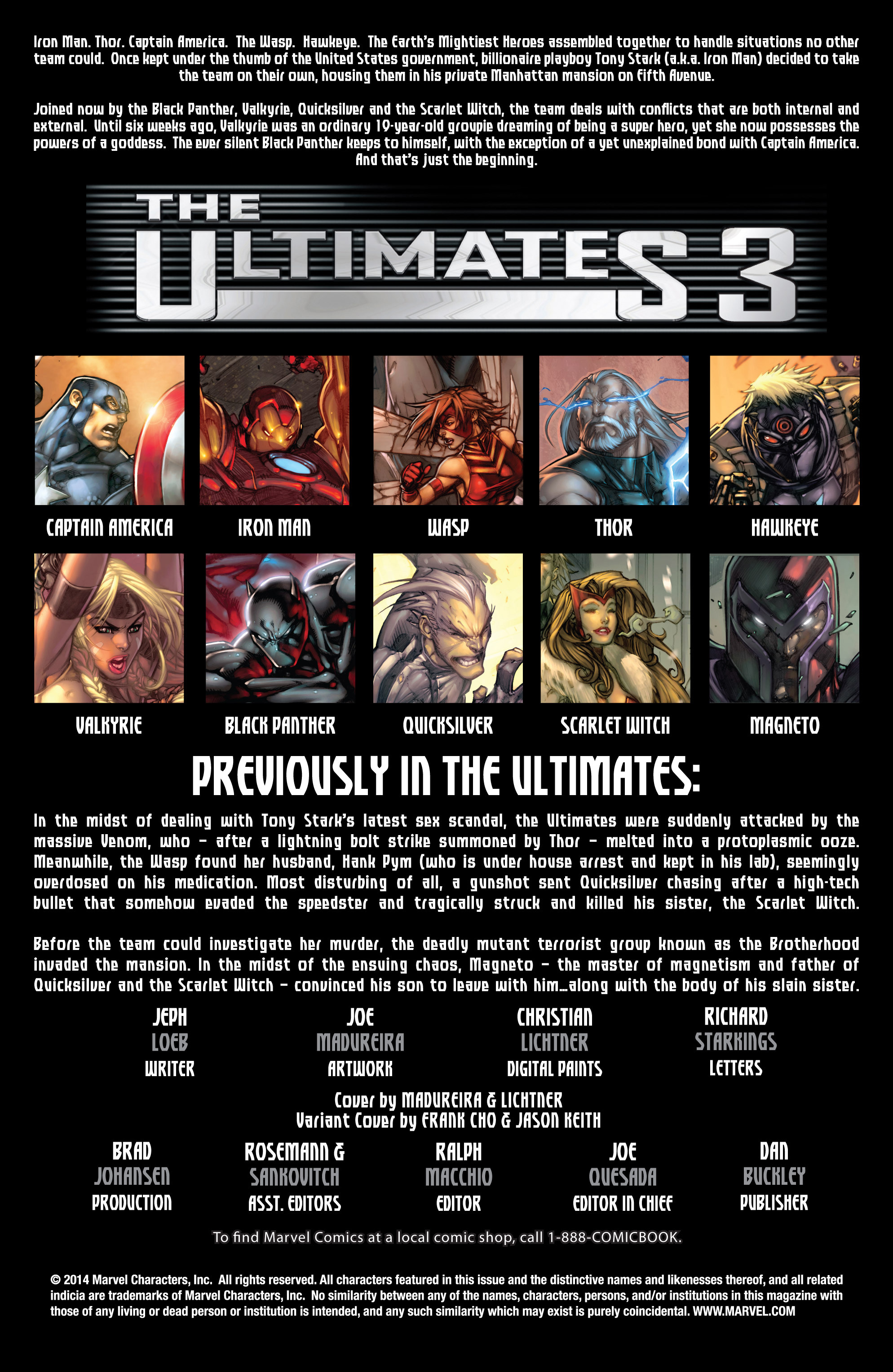 Read online Ultimates 3 comic -  Issue #3 - 2