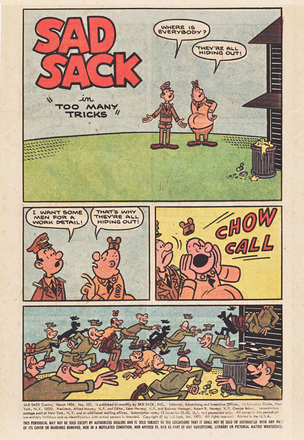 Read online Sad Sack comic -  Issue #237 - 5