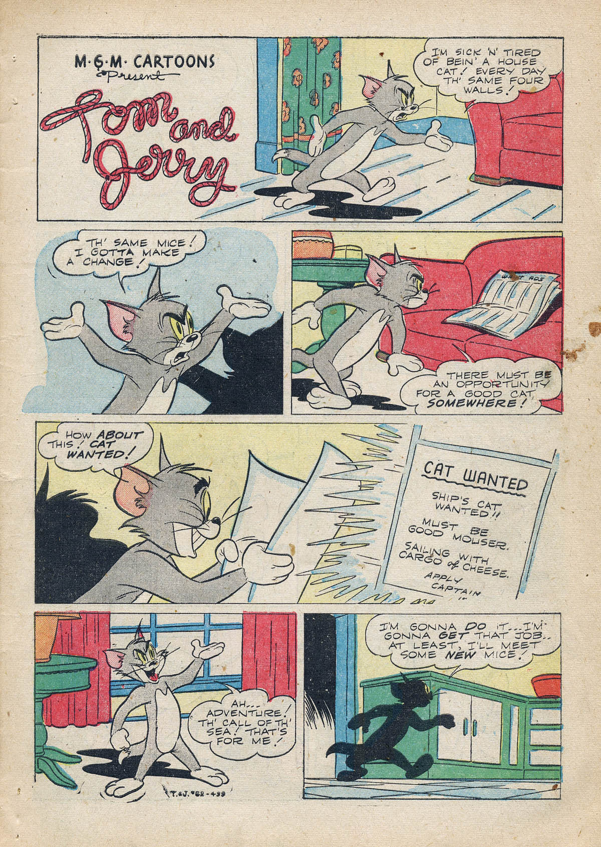 Read online Tom & Jerry Comics comic -  Issue #62 - 4