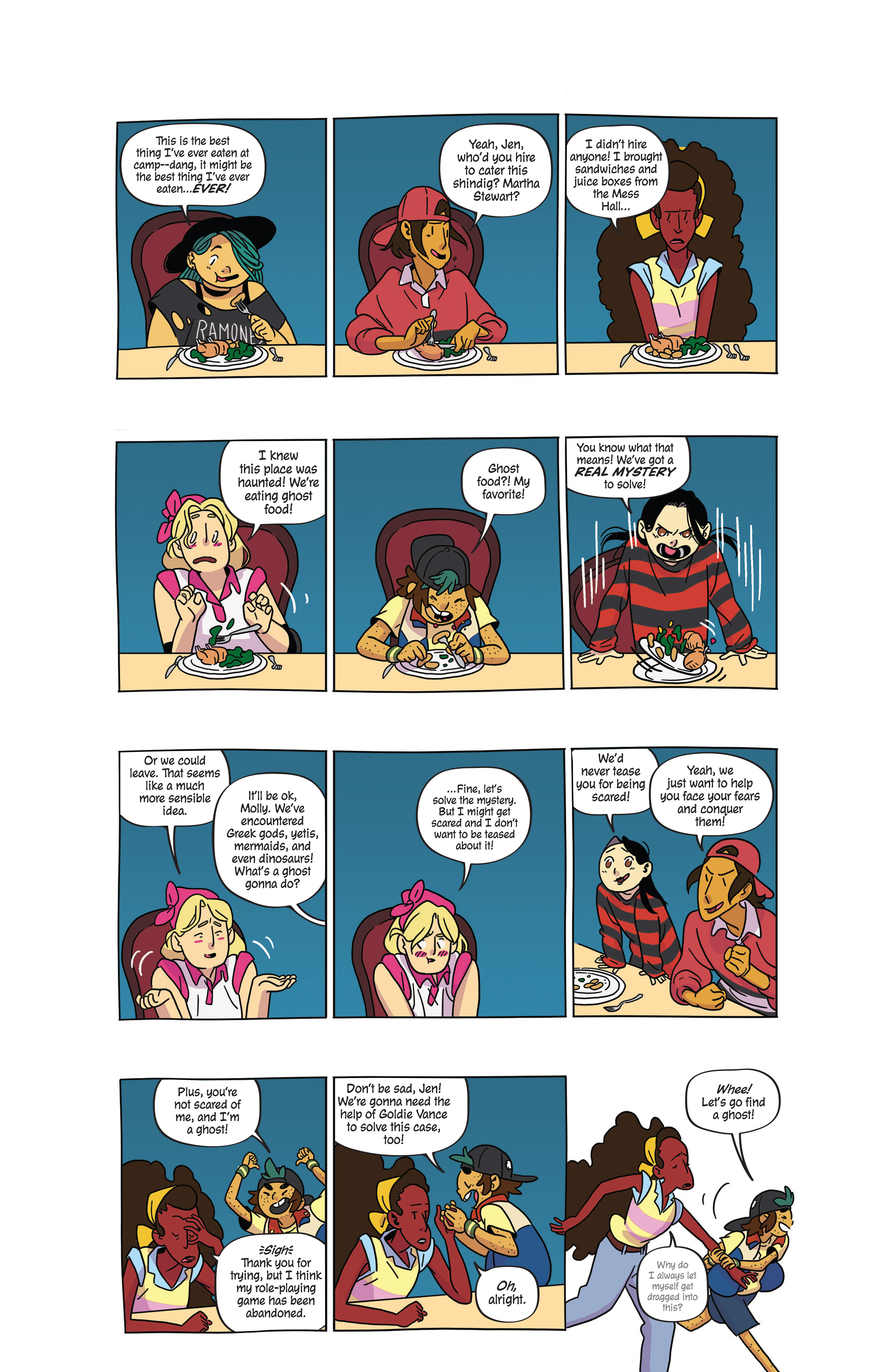 Read online Lumberjanes: Campfire Songs comic -  Issue # TPB - 99